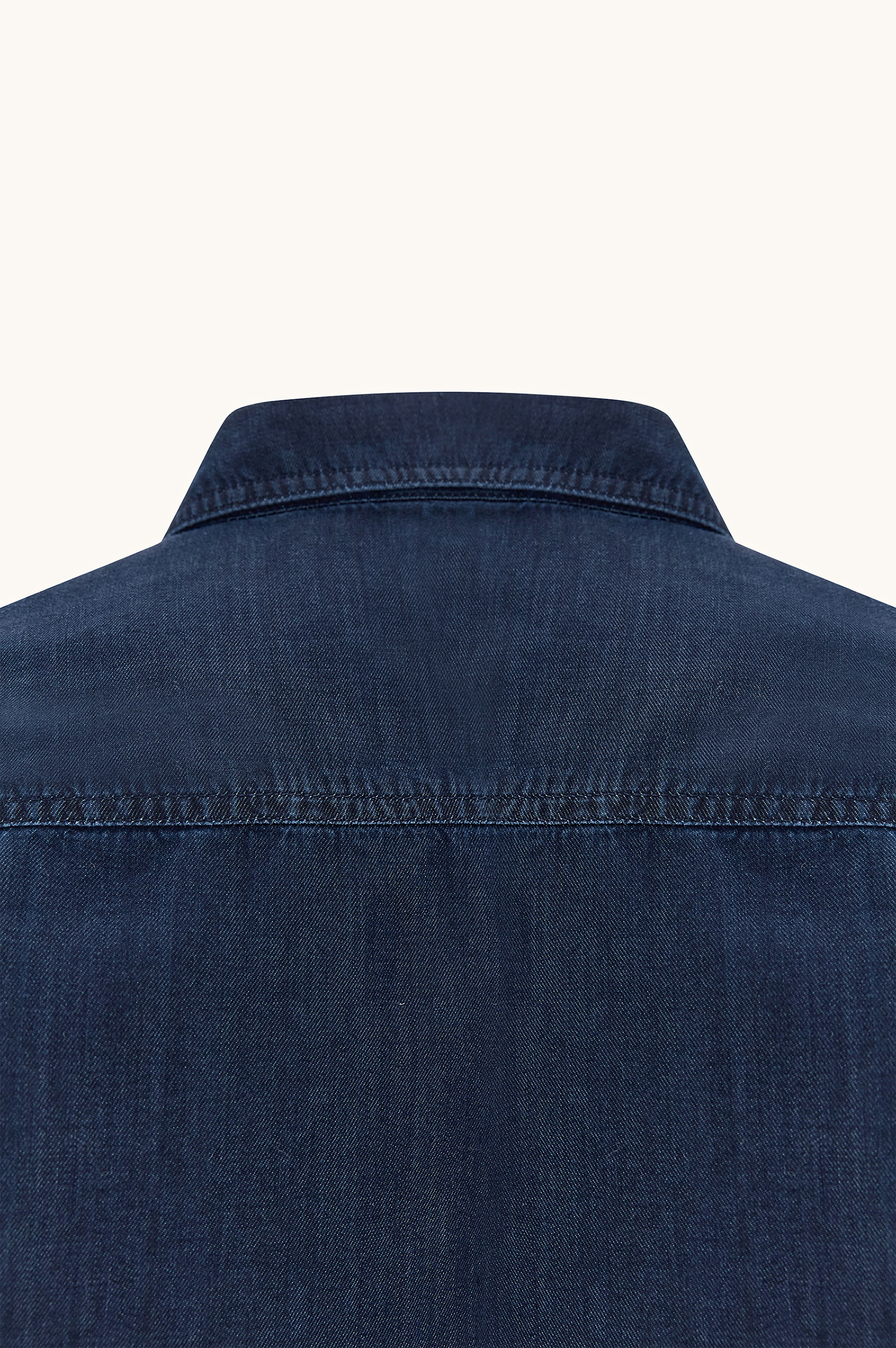 Sobrecamisa X‑Soft de mezclilla de algod&oacute;n Giza image number 7