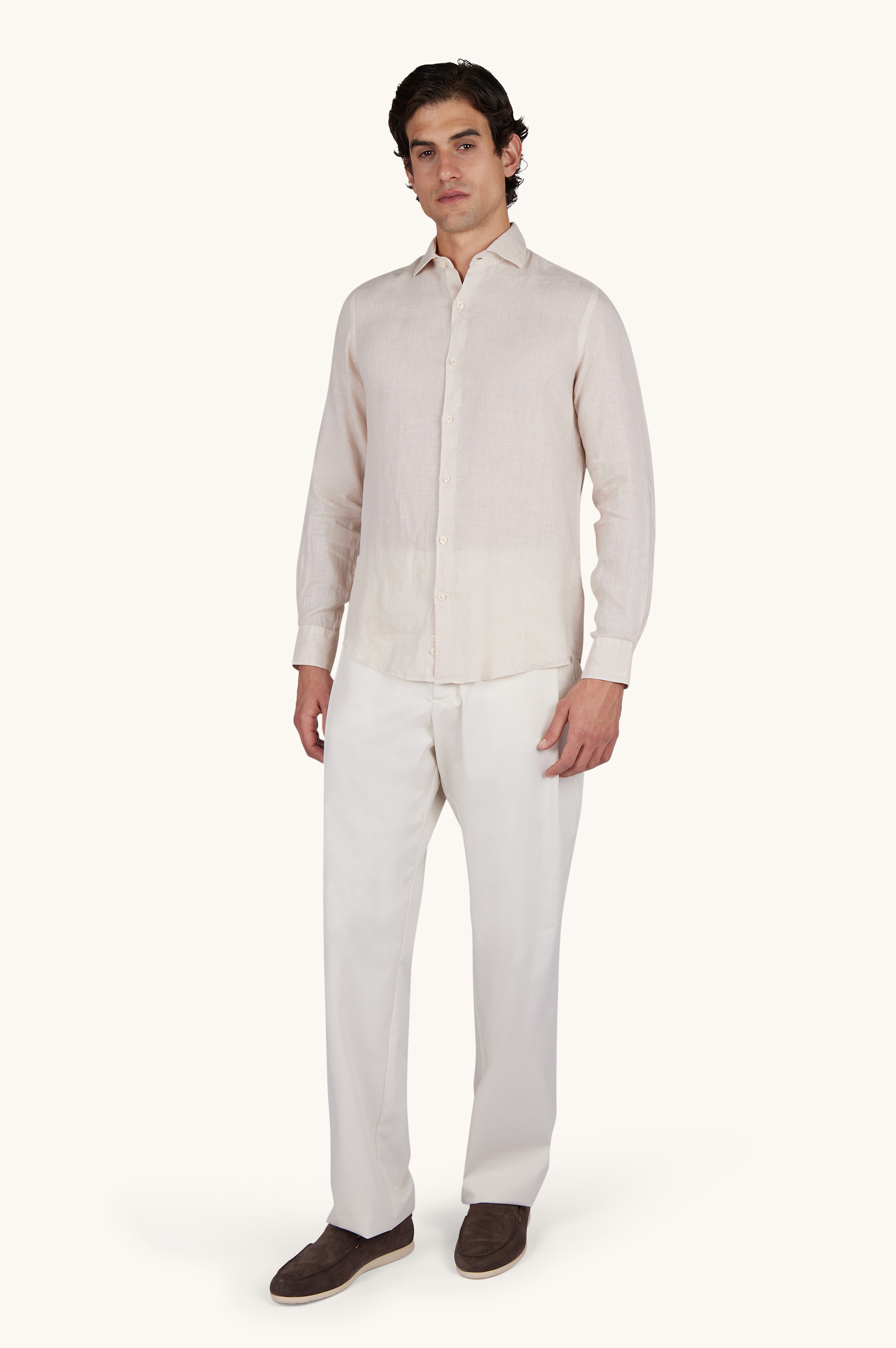 Leinenhemd im Garment‑Dye Verfahren image number 2