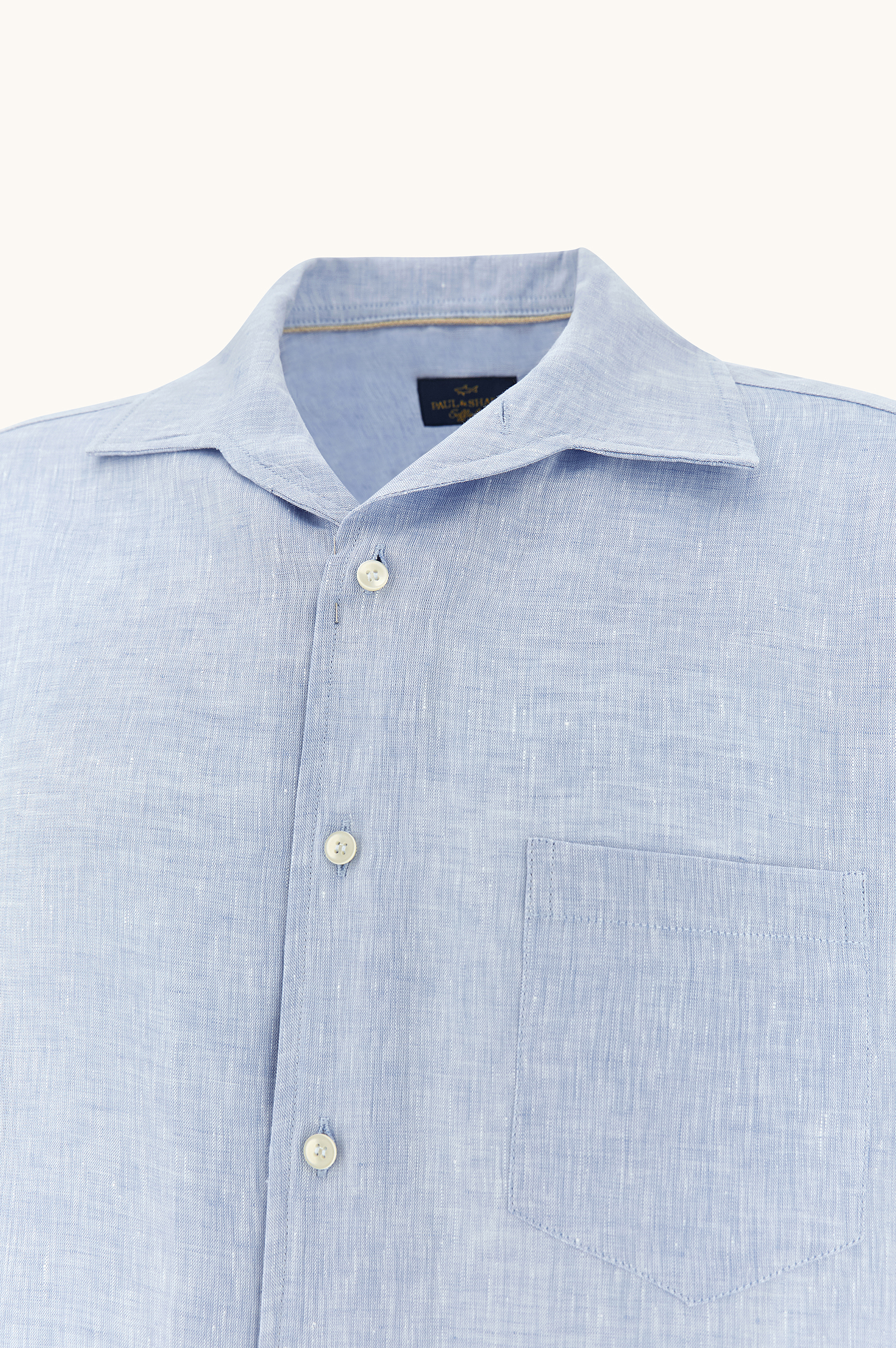 Camisa de lino Soffio image number 5