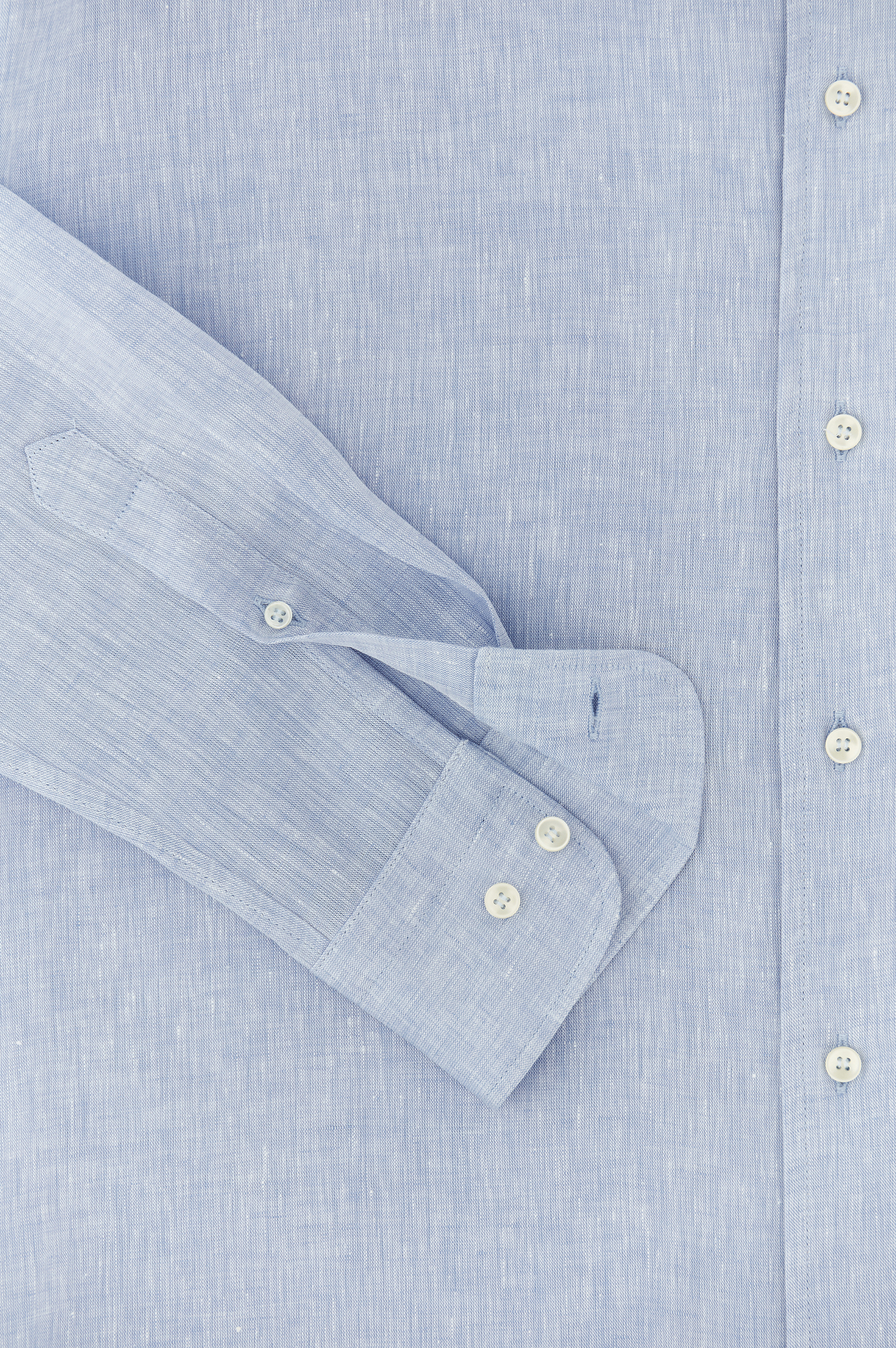 Camisa de lino Soffio image number 7