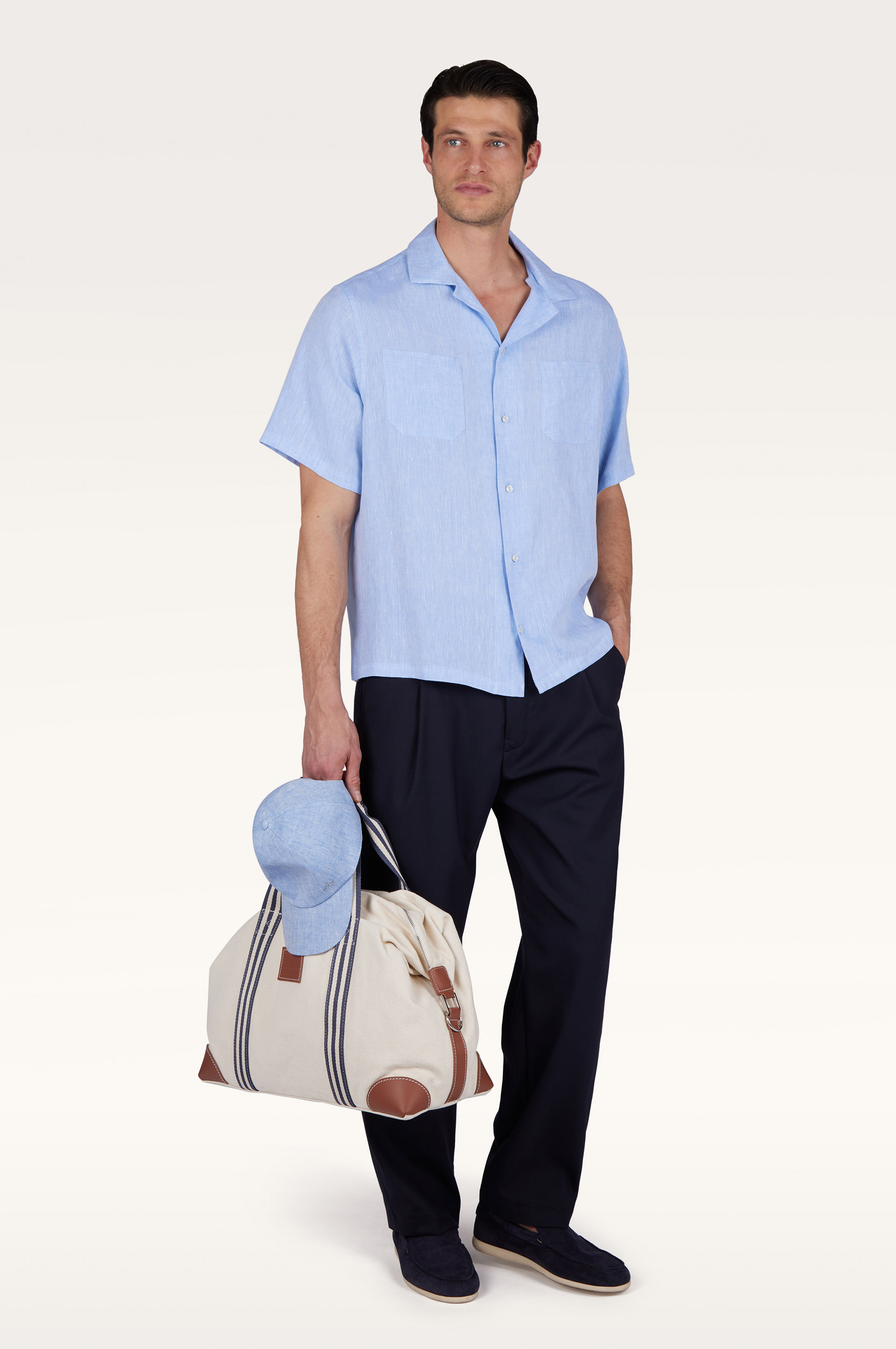 Camicia in lino image number 1