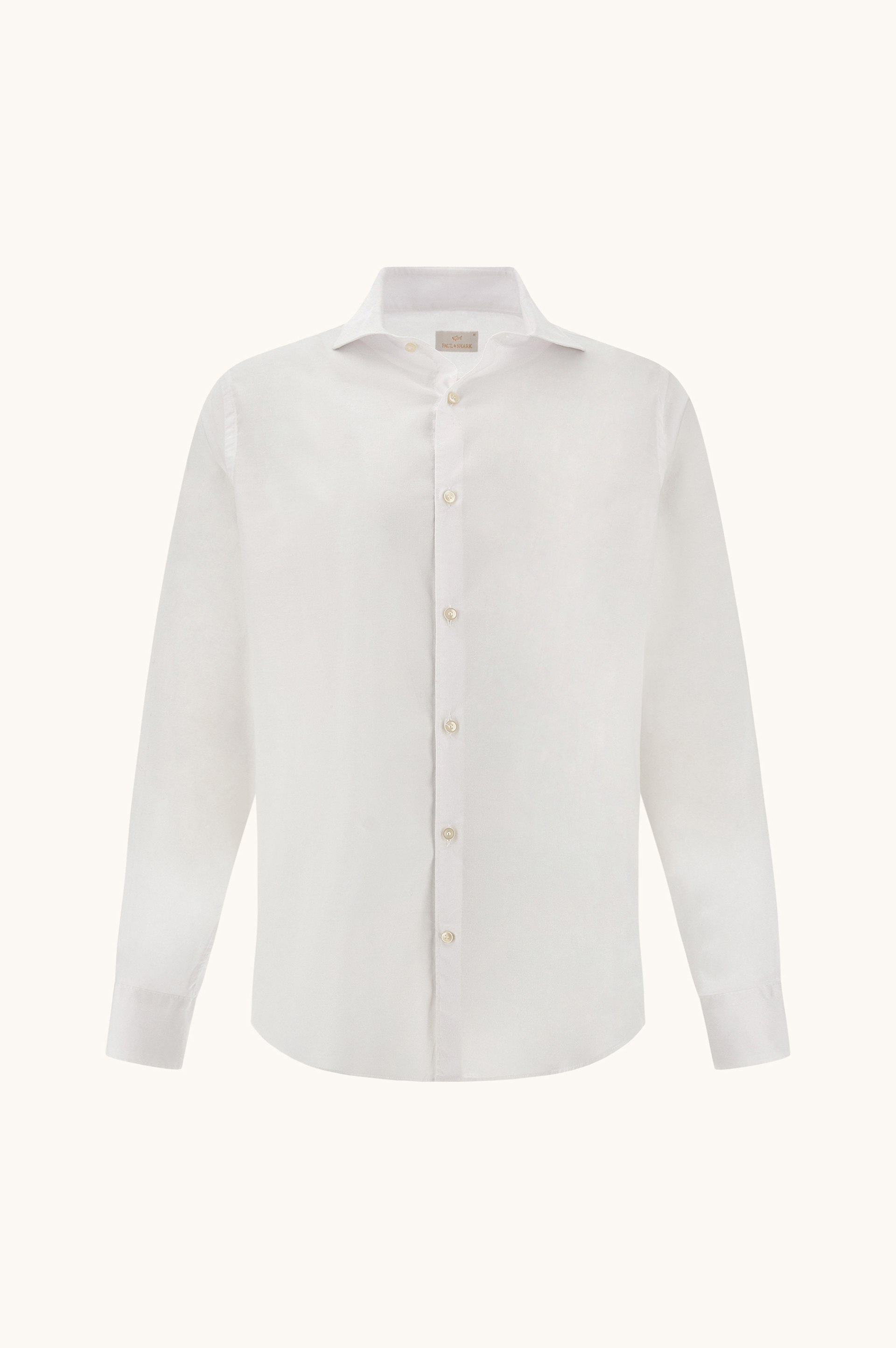 Camisa de voile de algod&oacute;n te&ntilde;ida en prenda image number 1