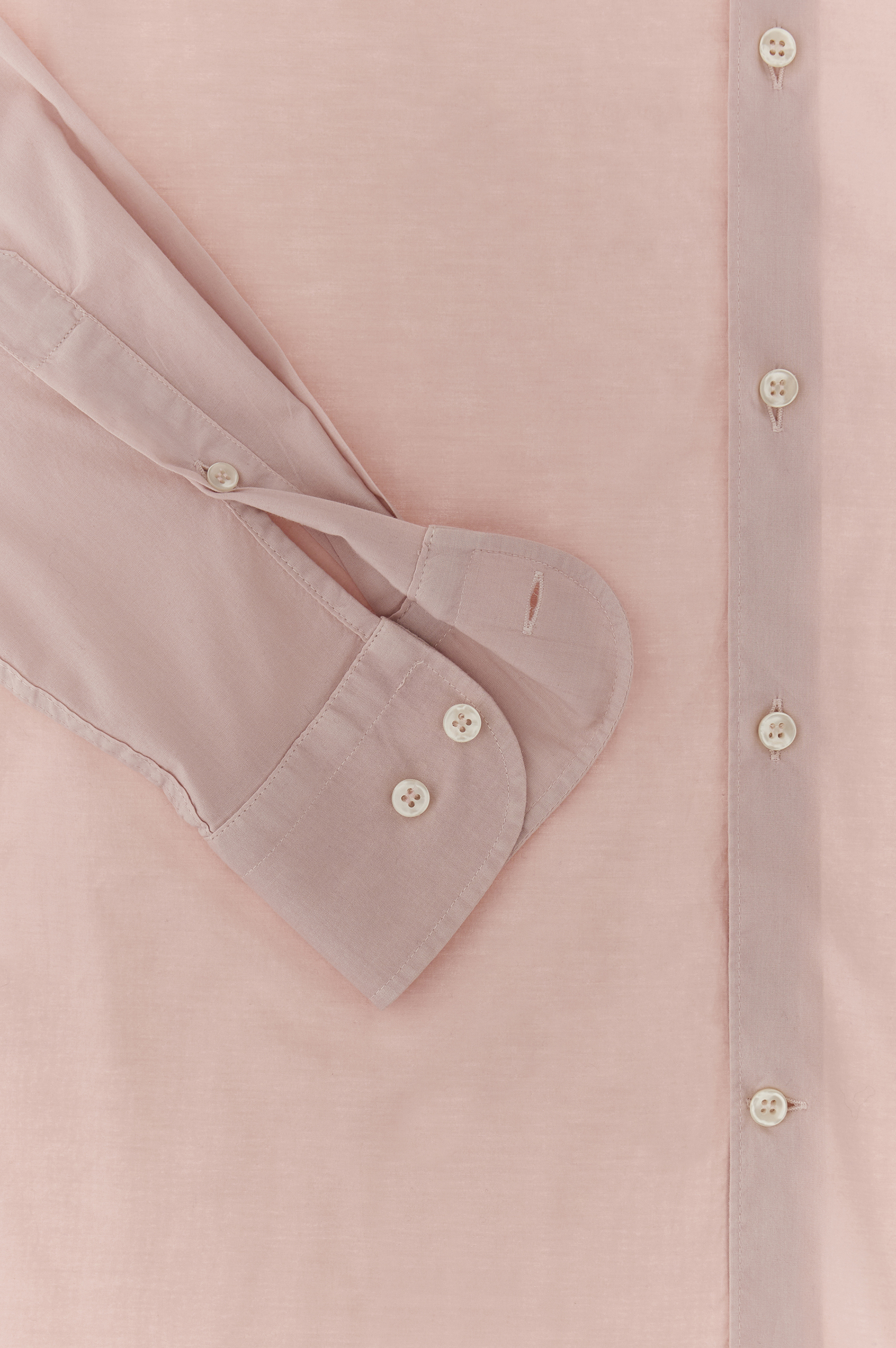 Garment‑dyed cotton voile shirt image number 6