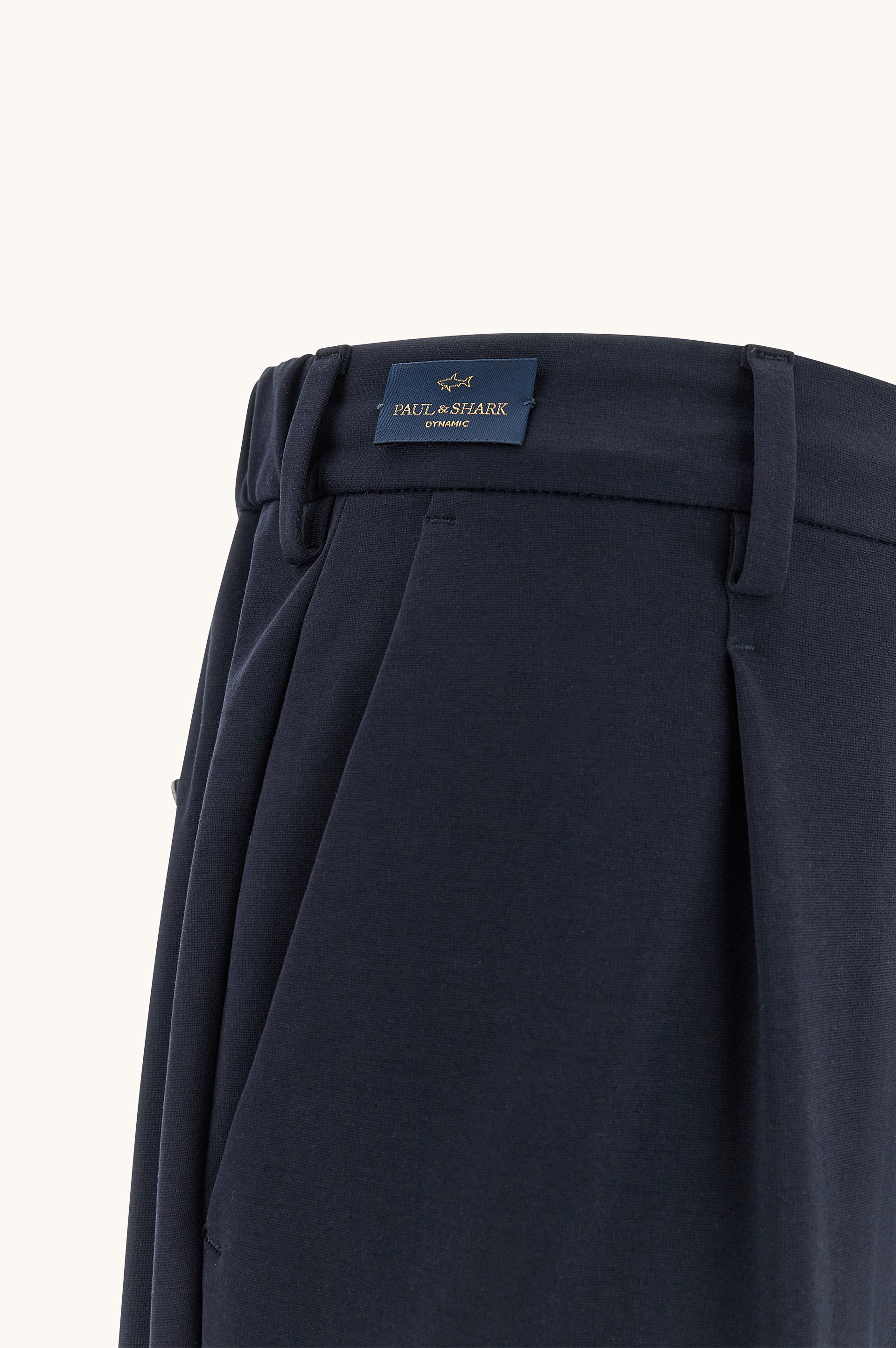 Dynamic chino trousers with pleats image number 7