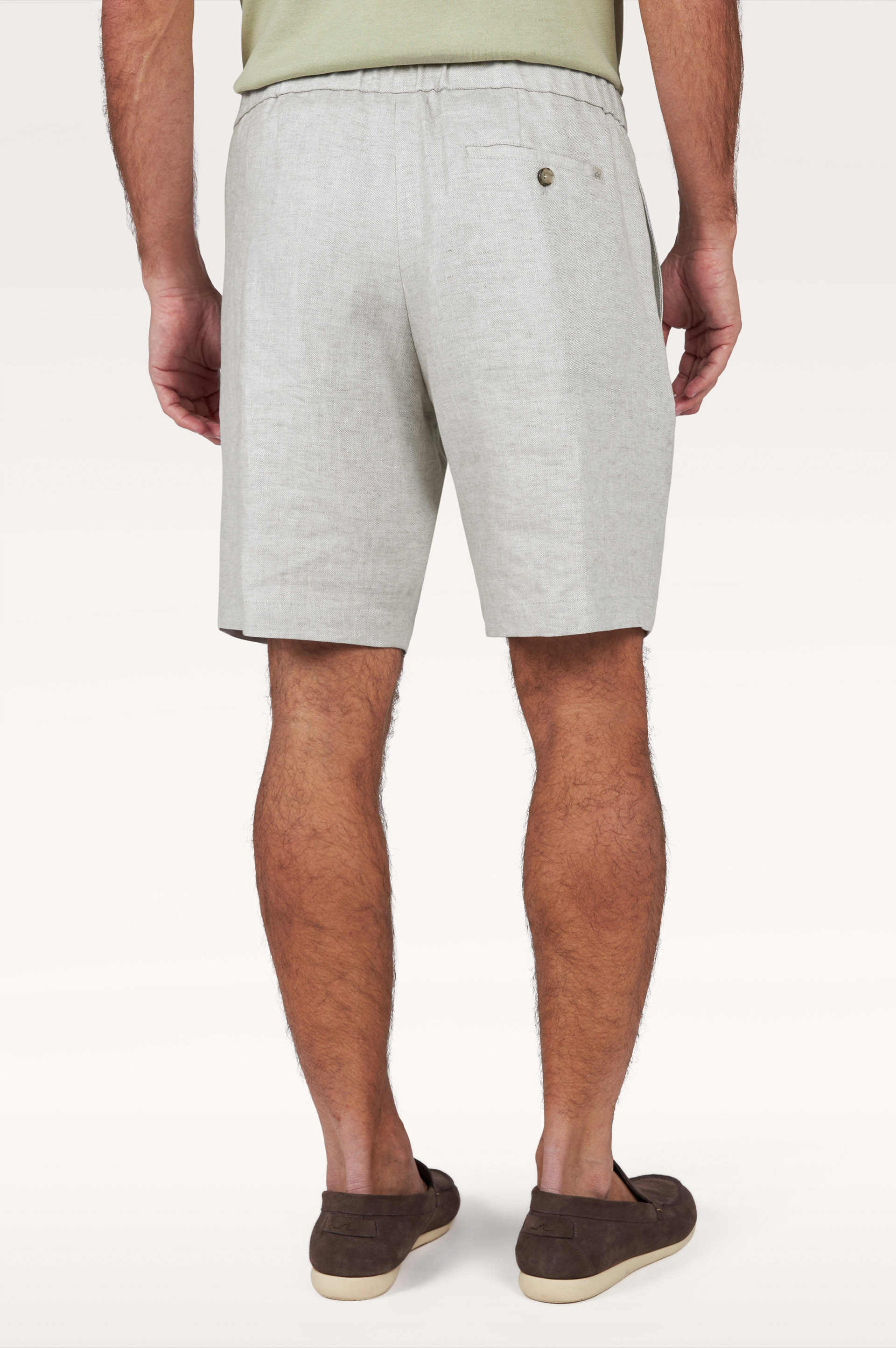 Bermudas de lino con cord&oacute;n ajustable image number 3