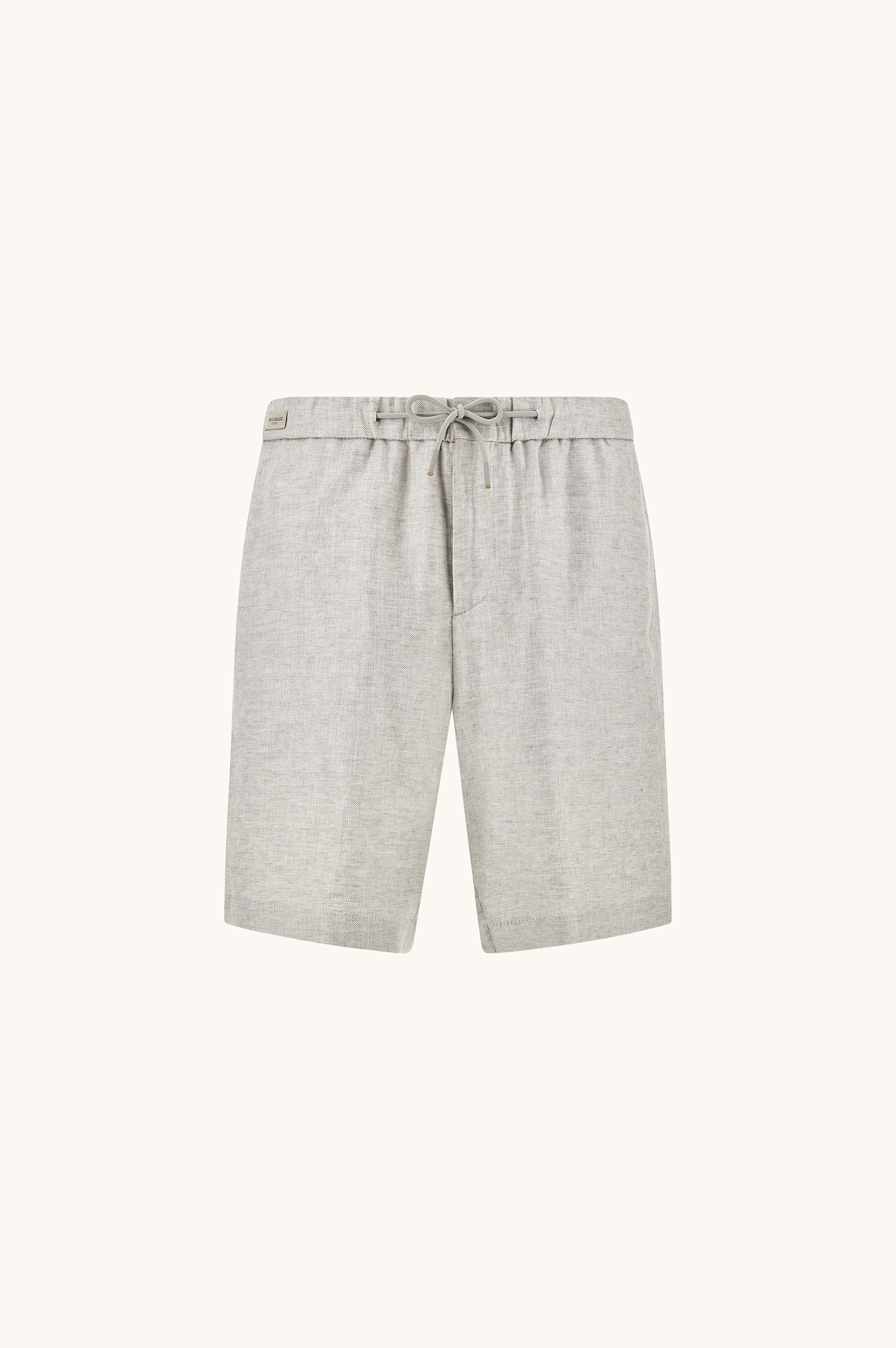 Bermudas de lino con cord&oacute;n ajustable image number 1