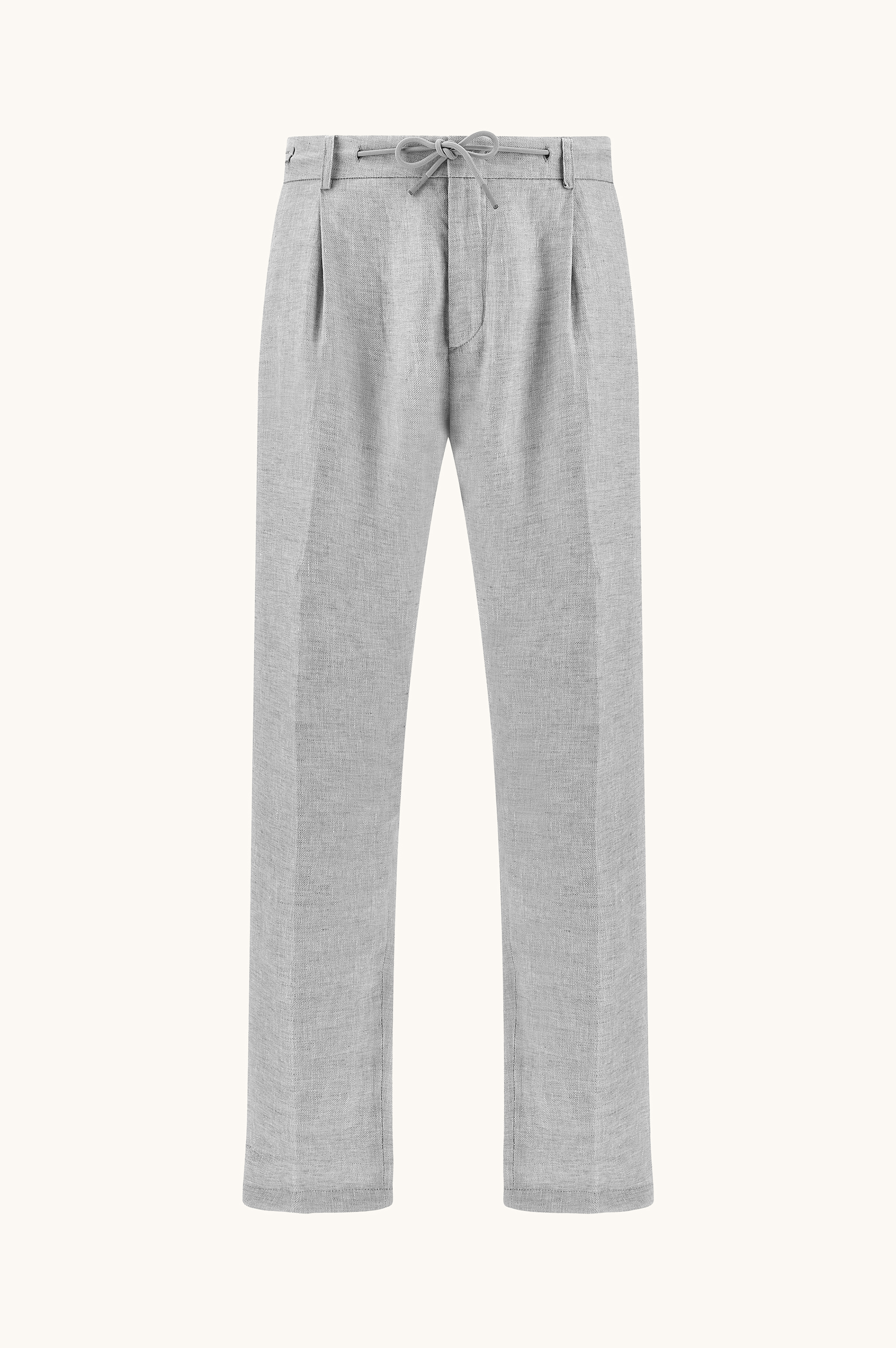 بنطال تشينو من الكتان image number 1