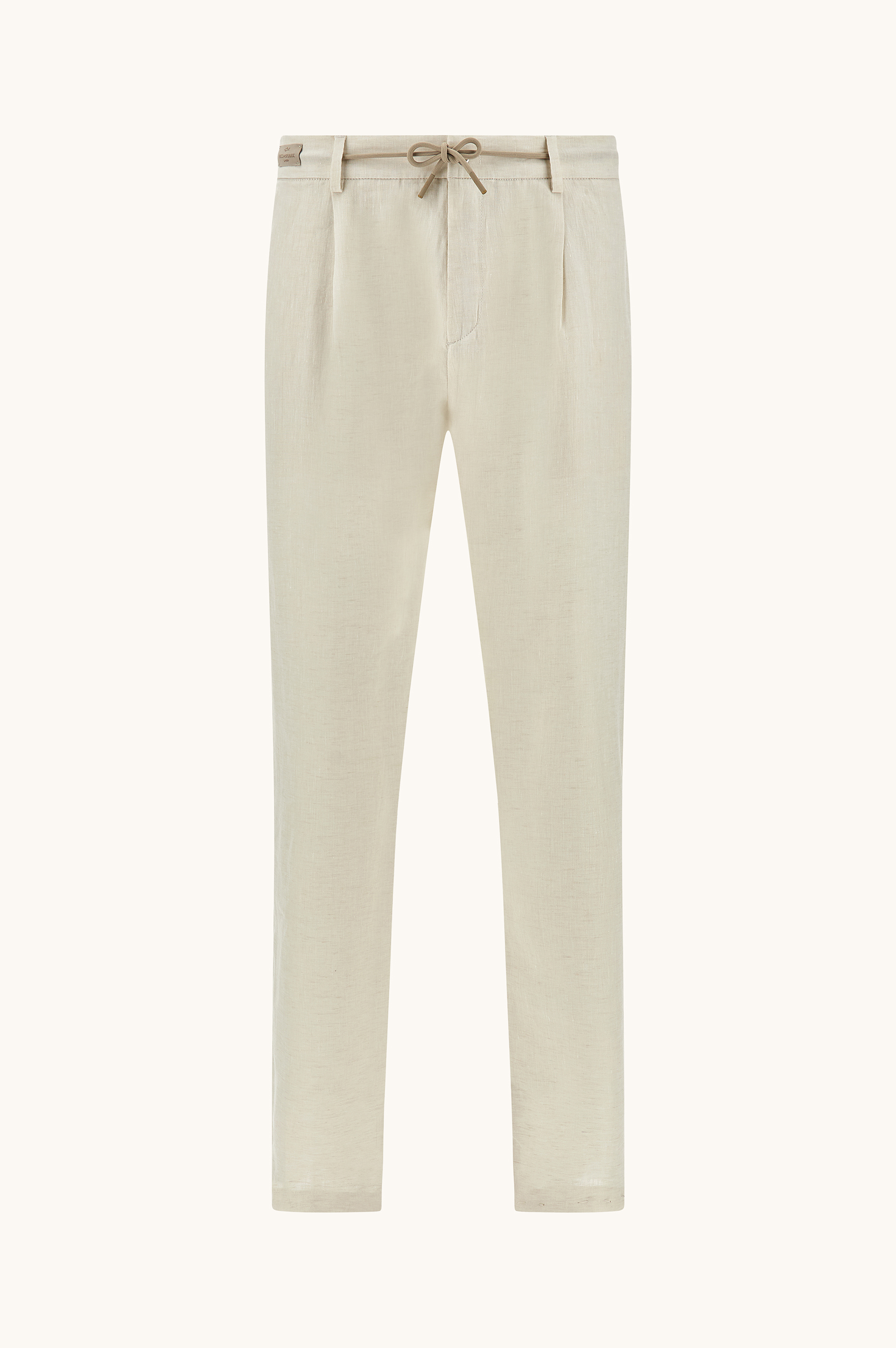 Linen chino trousers image number 1