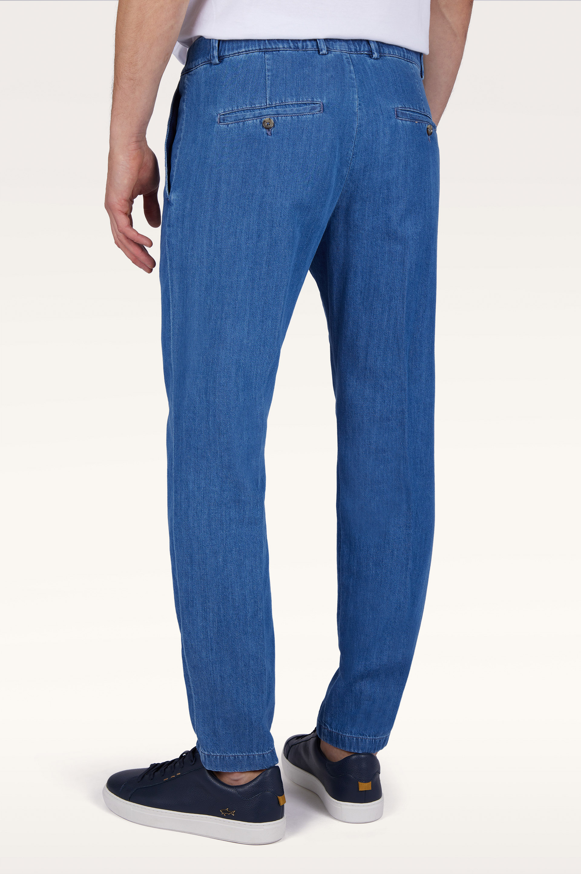 X‑Soft chino trousers in denim image number 2