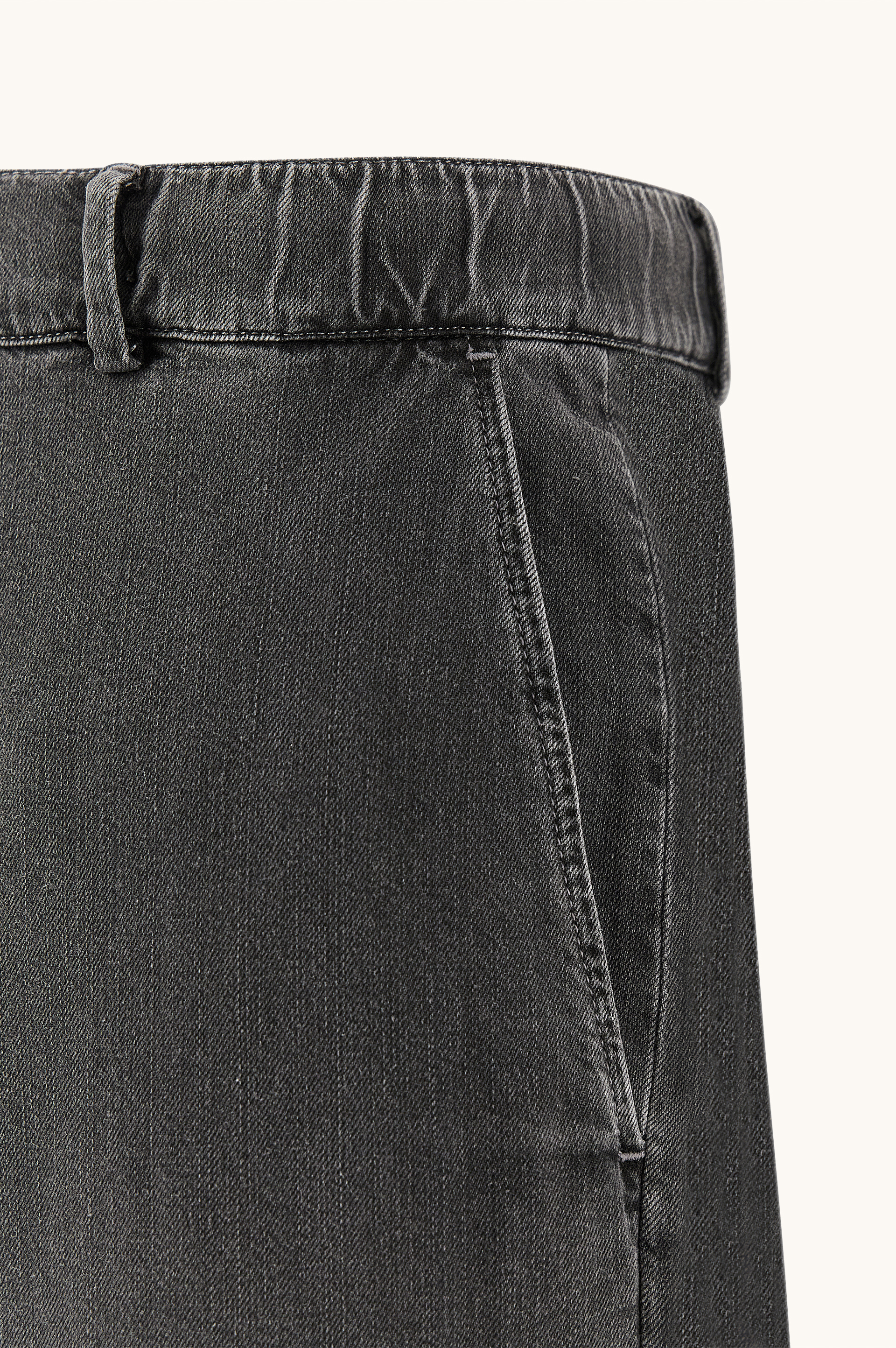 Chinohose X‑Soft aus Denim image number 6