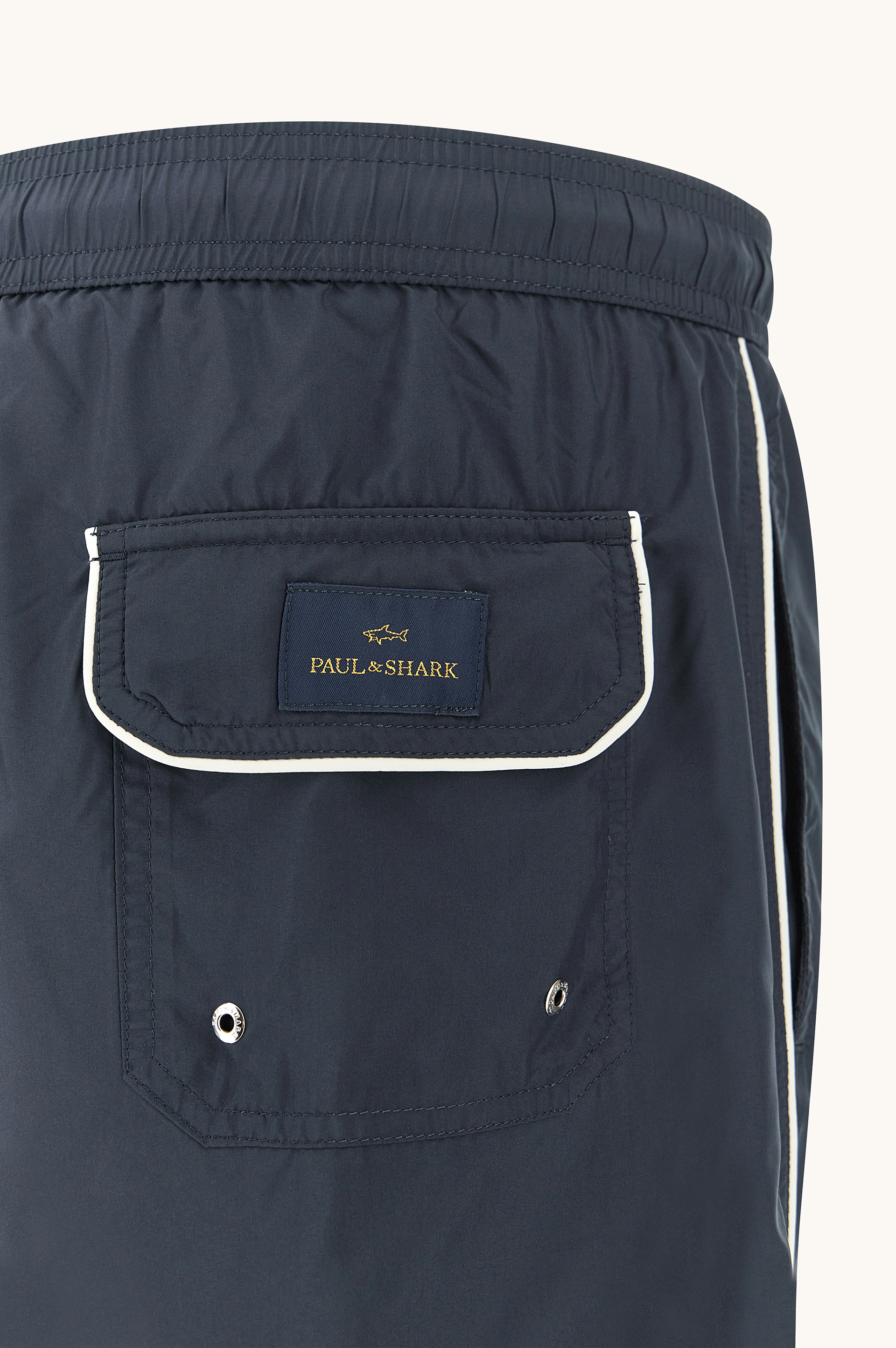 Swimwear in microfiber with logo embroidery image number 1