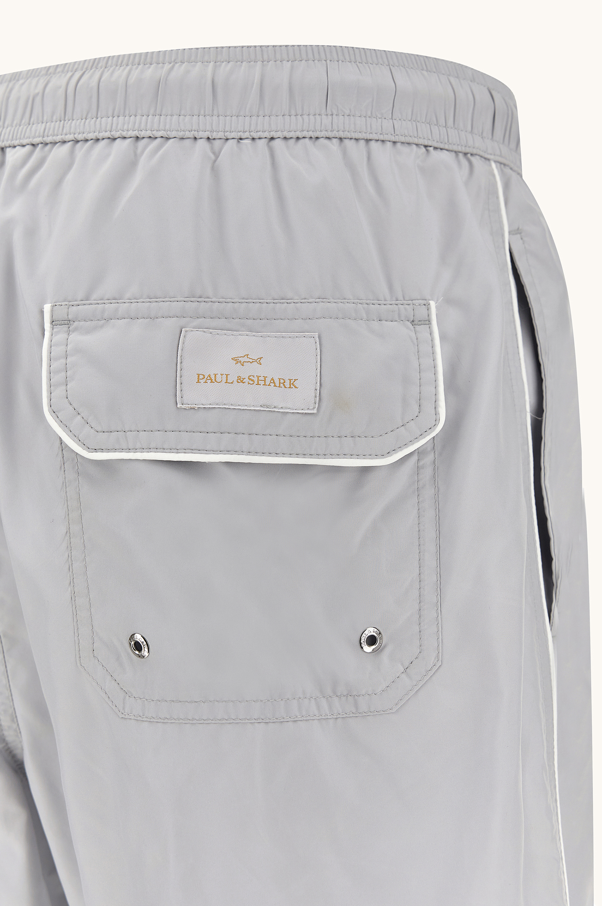 Купальник из микрофибры с вышивкой логотипа image number 5