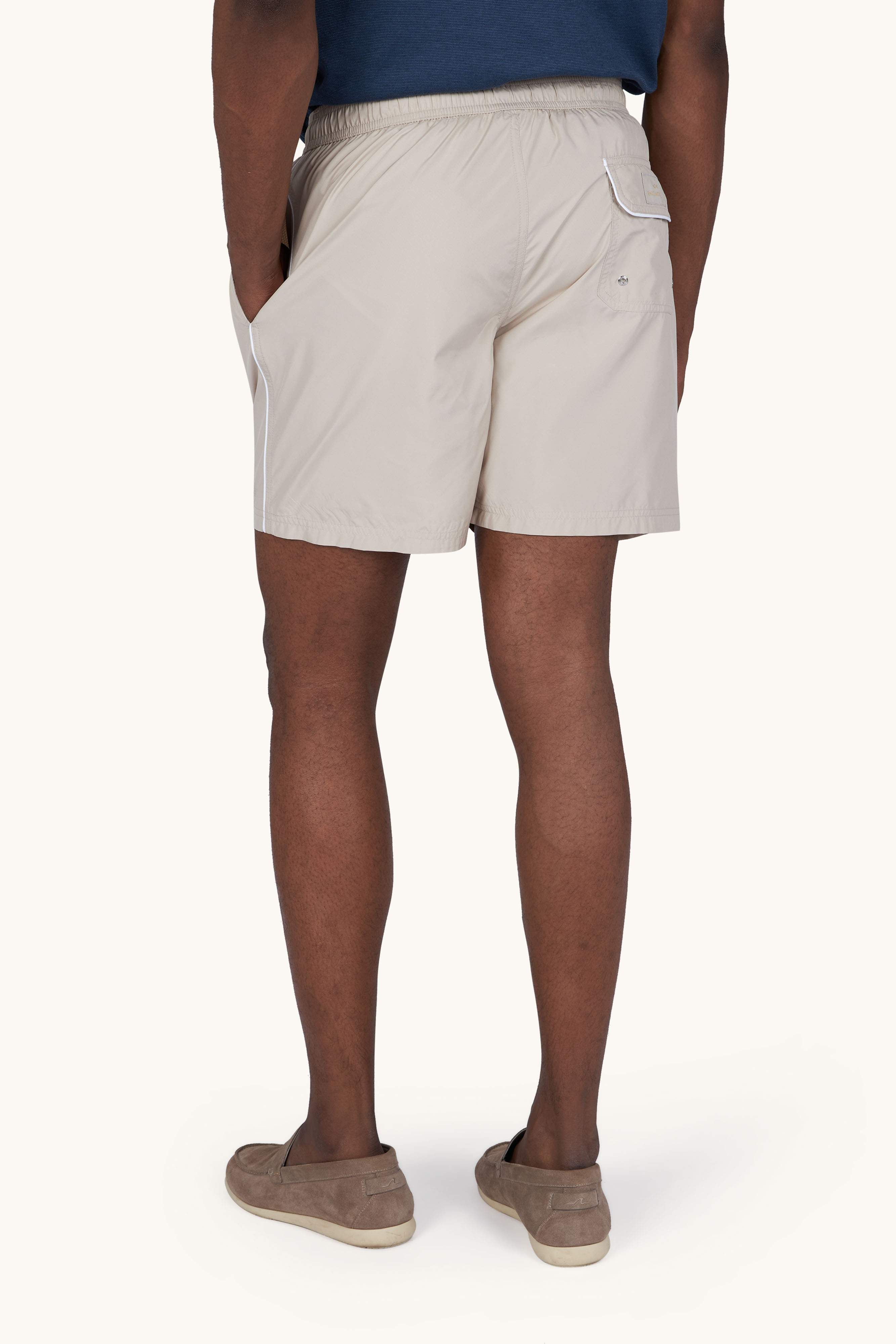 Costume da bagno Portofino in Microfibra con ricamo logo image number 3