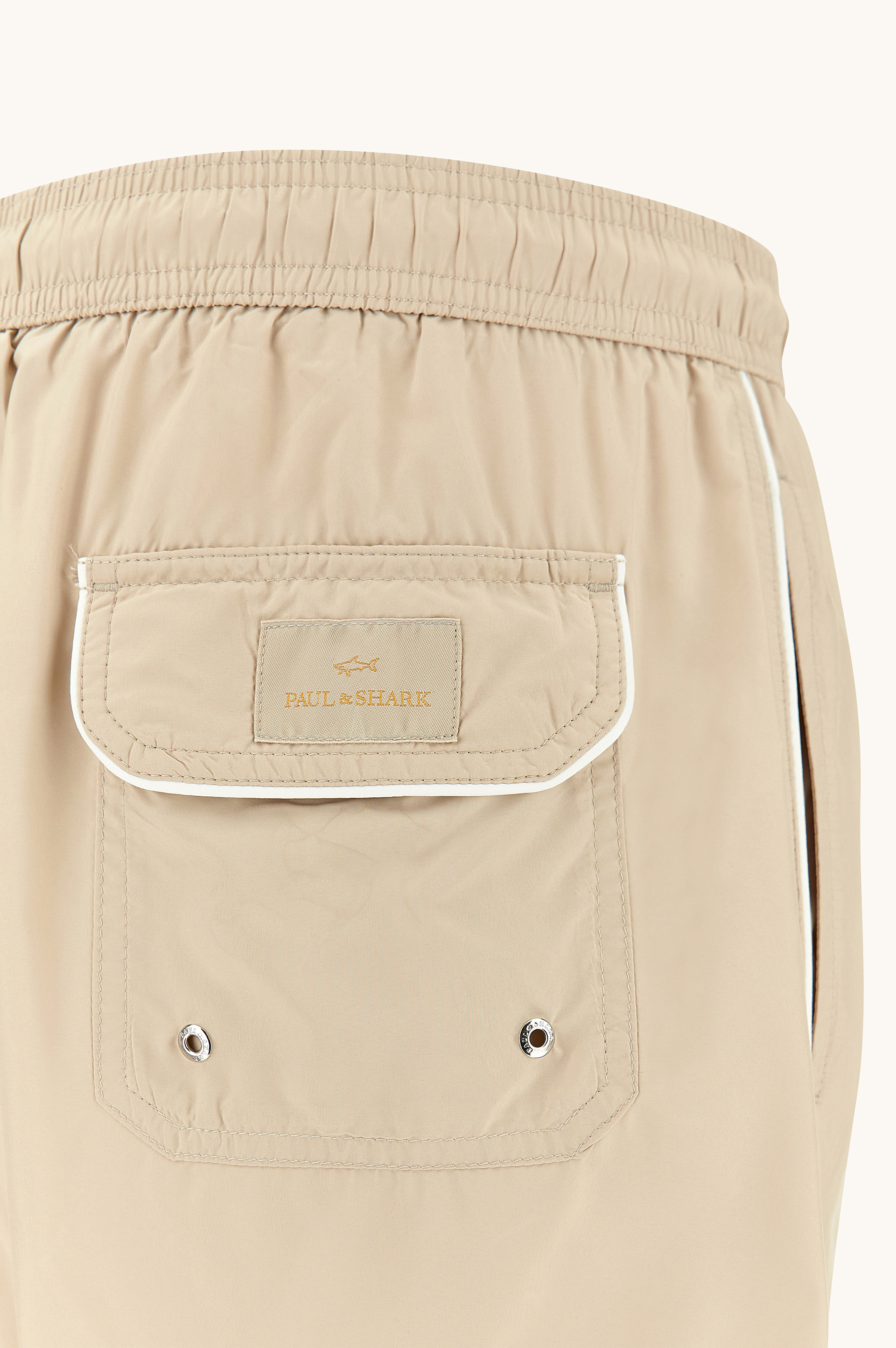 Swimwear in microfiber with logo embroidery image number 1