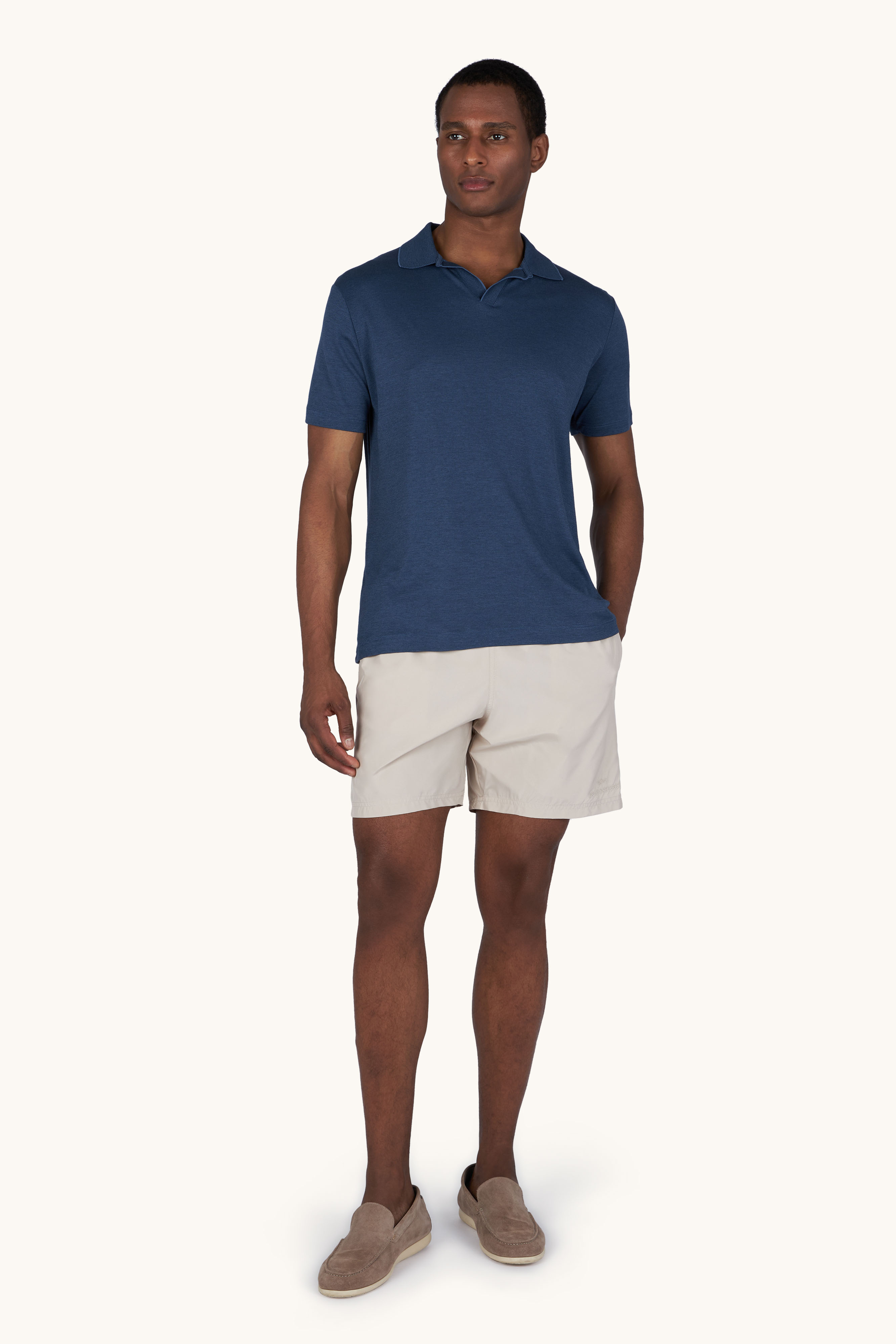 Costume da bagno Portofino in Microfibra con ricamo logo image number 2