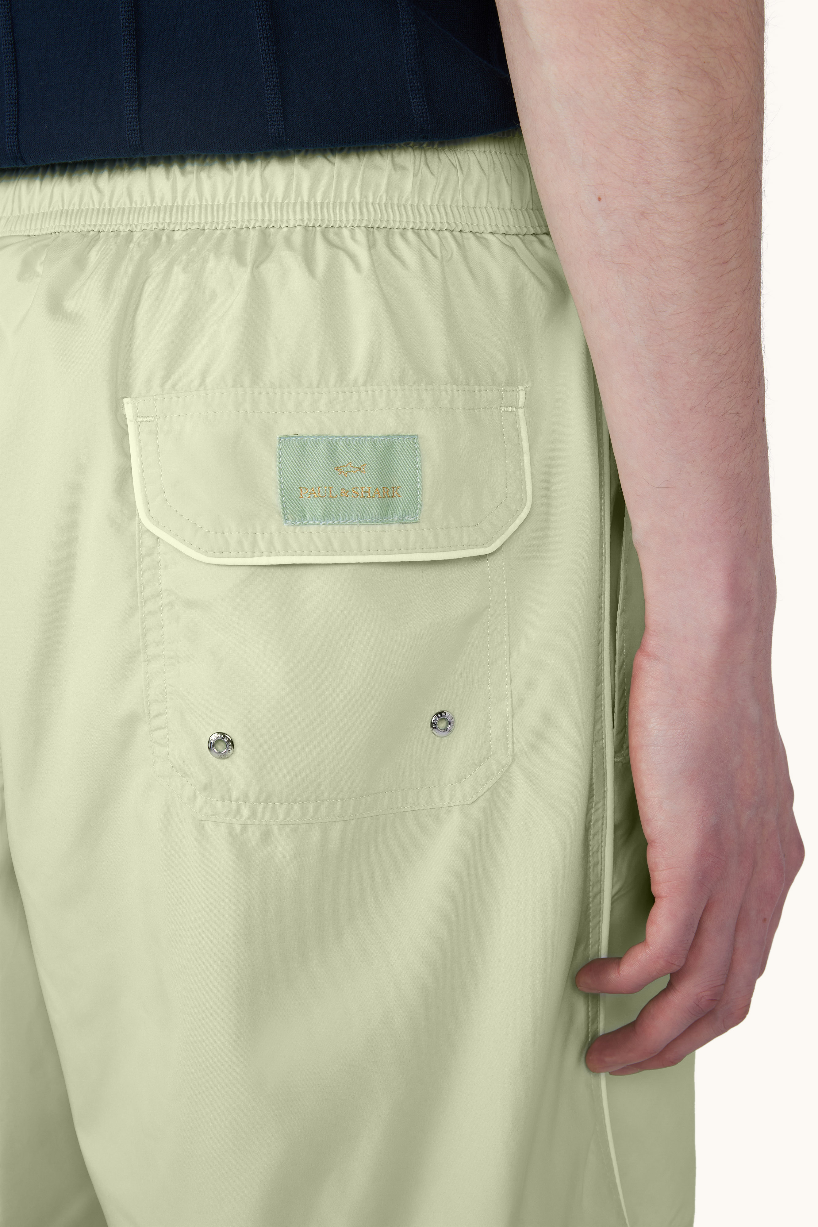 Costume da bagno Portofino in Microfibra con ricamo logo image number 4