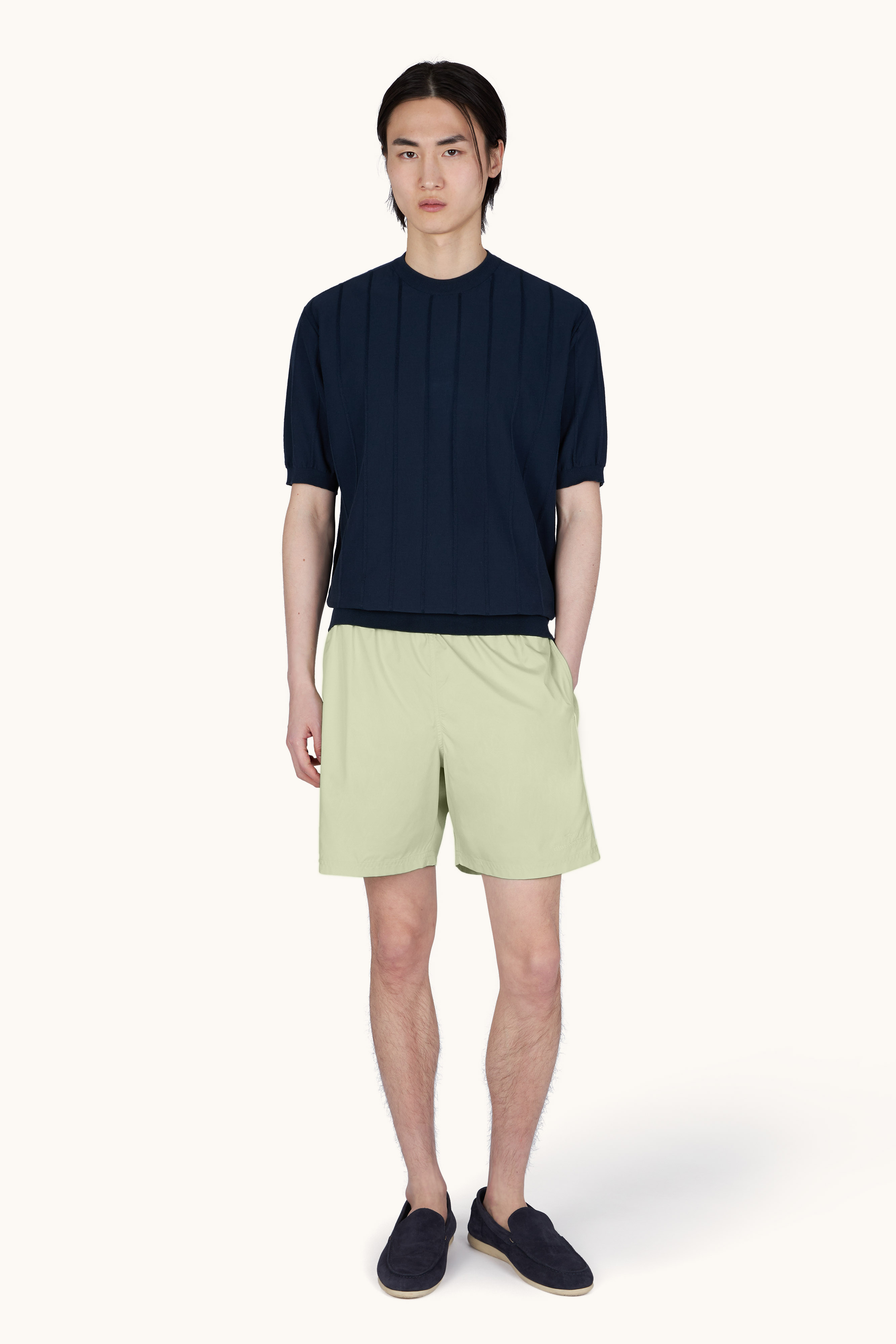 Costume da bagno Portofino in Microfibra con ricamo logo image number 2