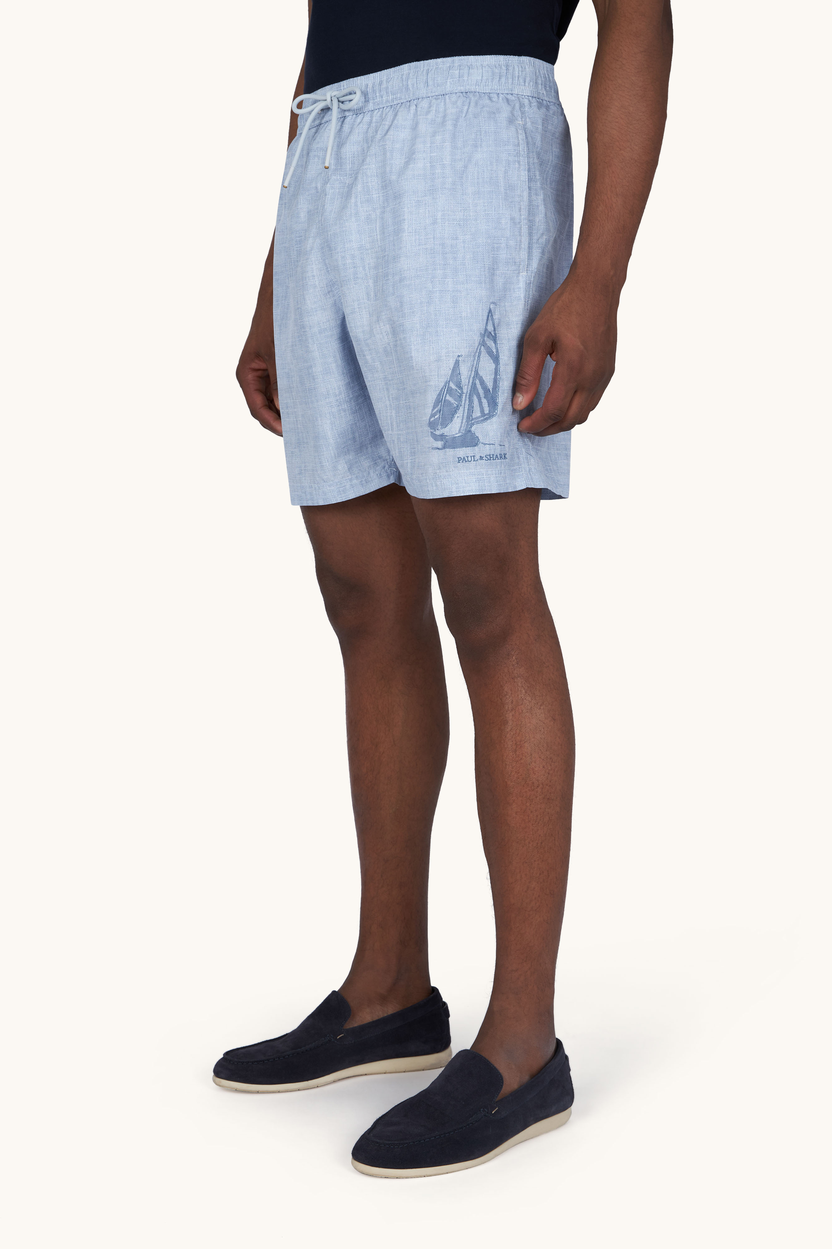 Costume da bagno Portofino con ricamo Sailboat image number 0