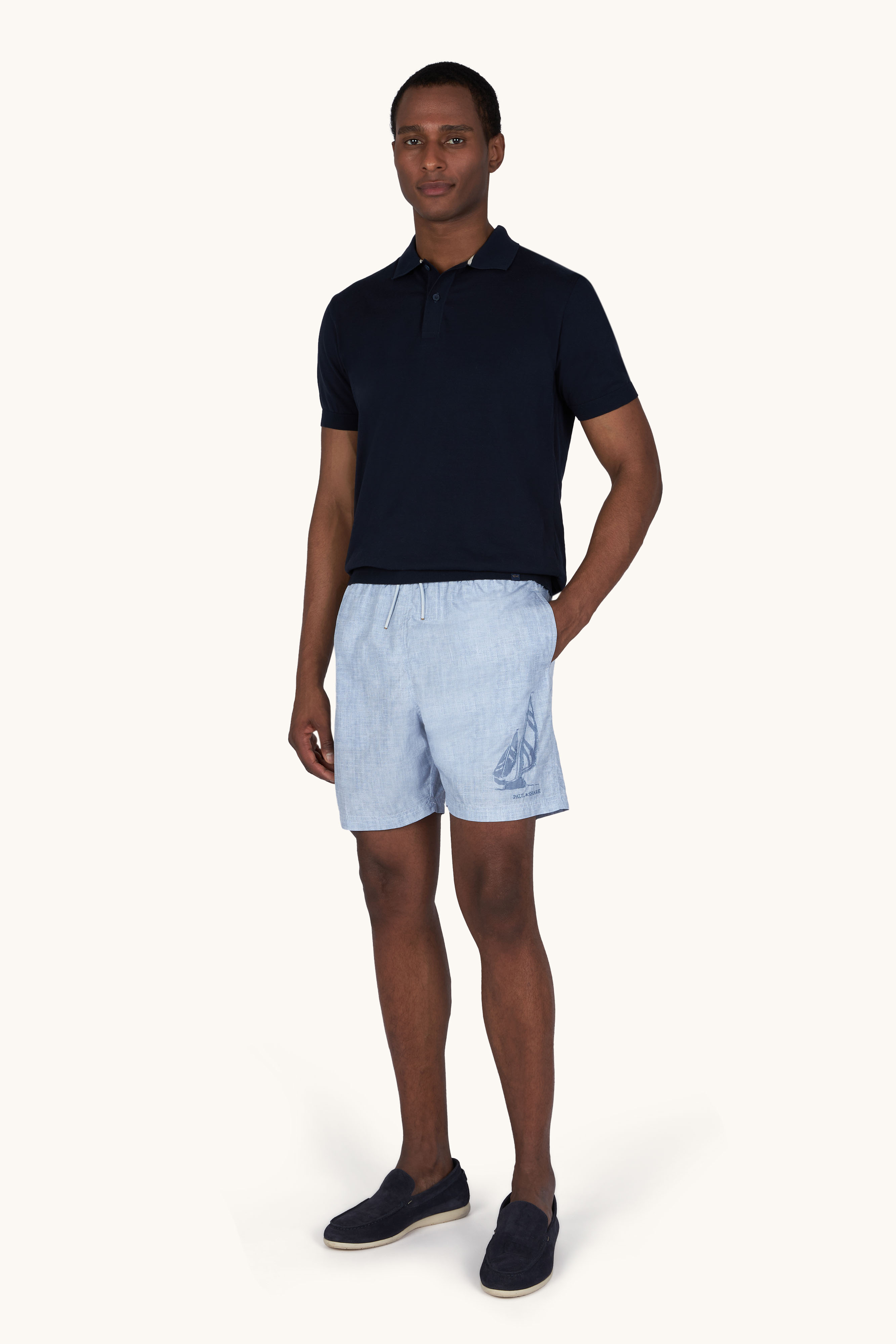 Costume da bagno Portofino con ricamo Sailboat image number 2