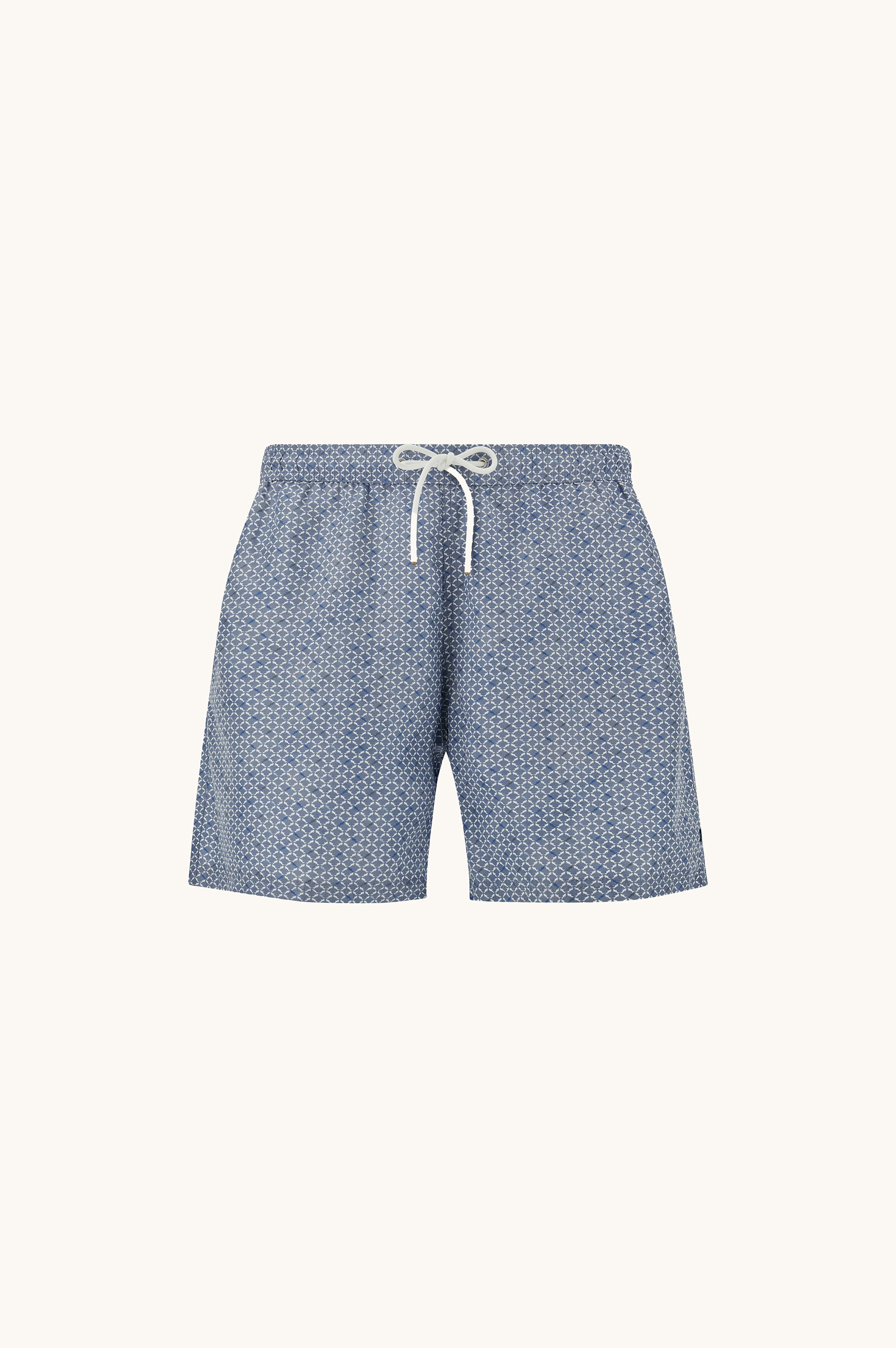 Swimwear with Micro Shark Geometry print image number 0