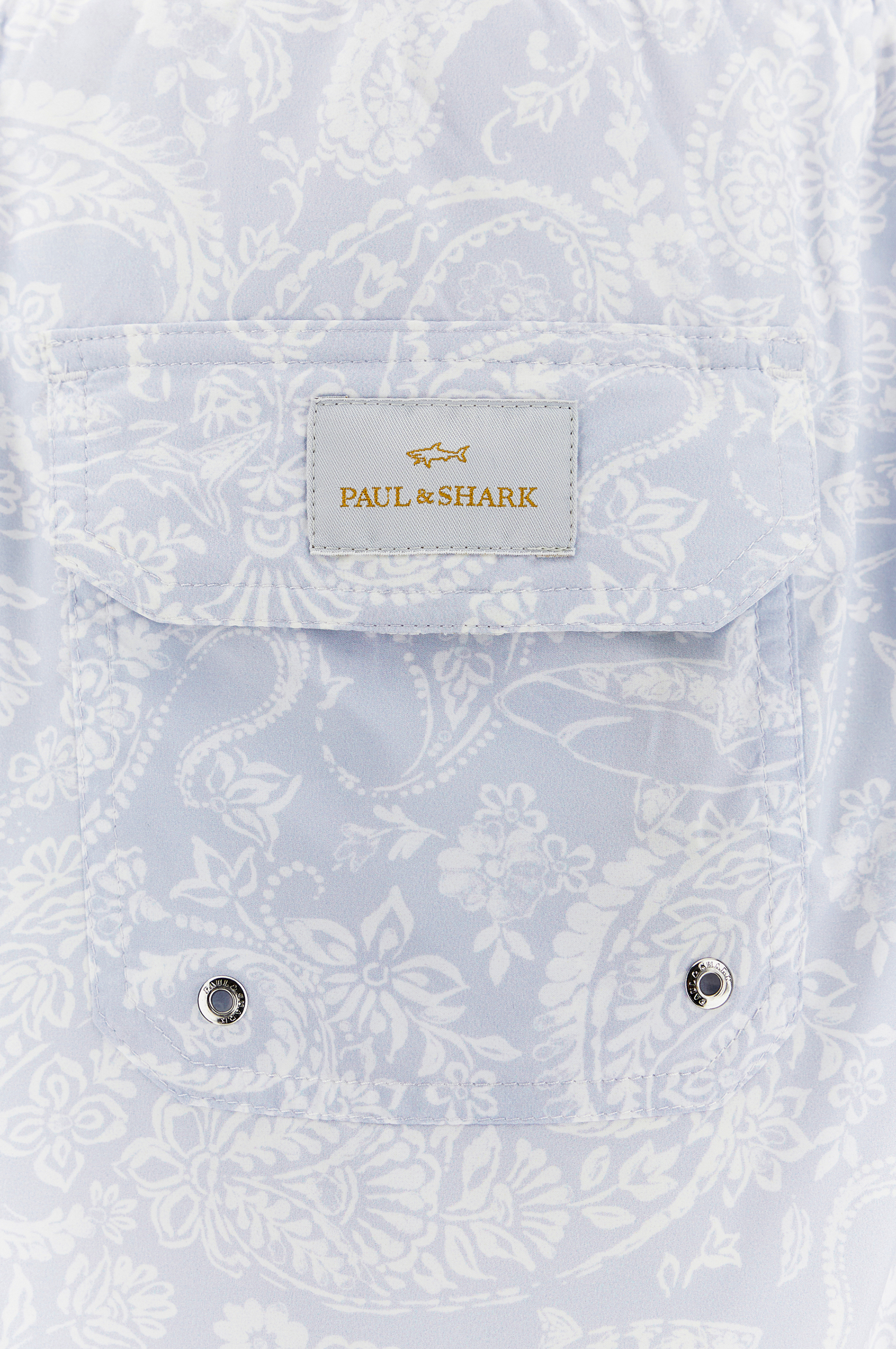 Badehose mit Shark‑Paisley‑Print image number 6