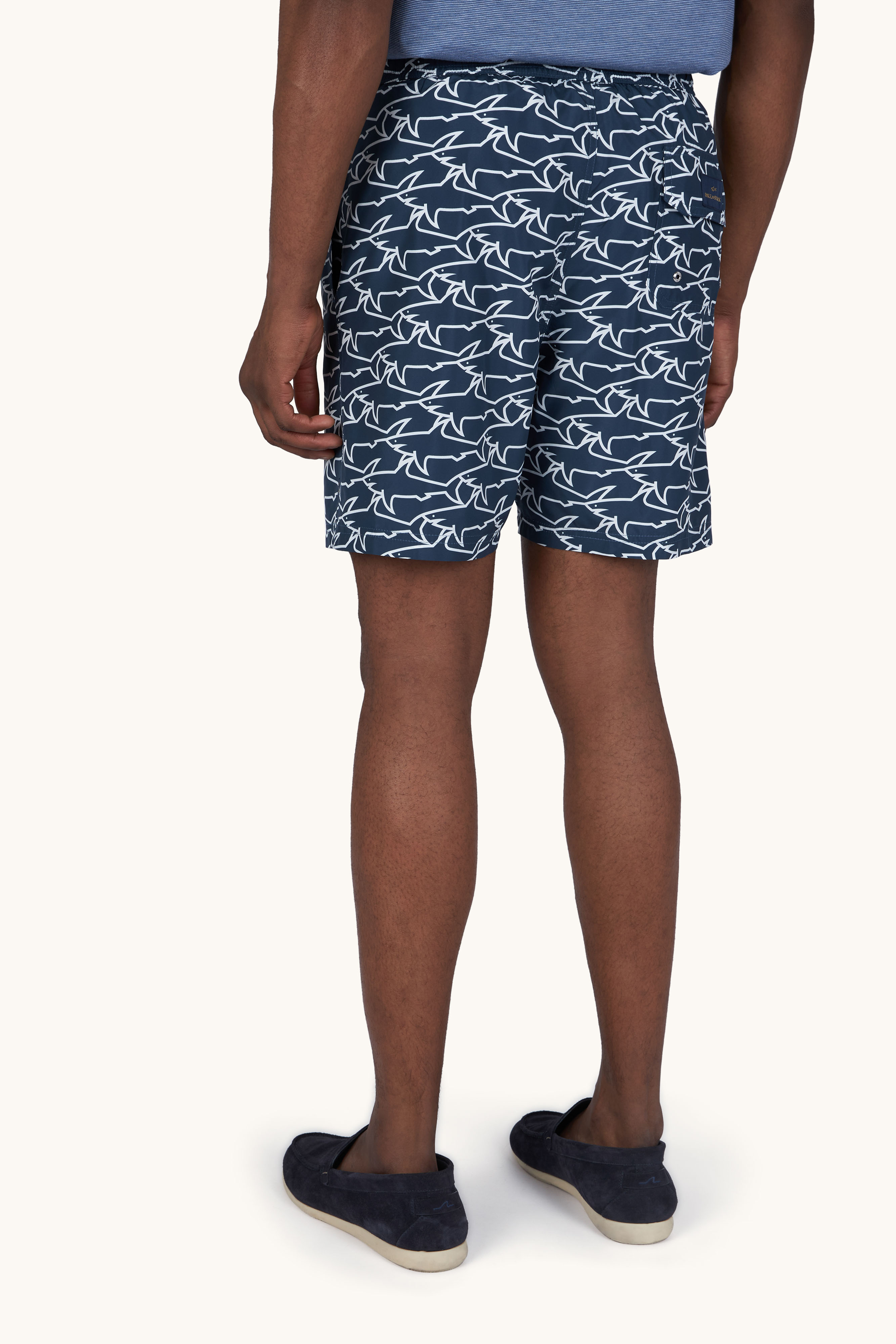 Costume da bagno Portofino con stampa iconica Sharks Waves image number 3