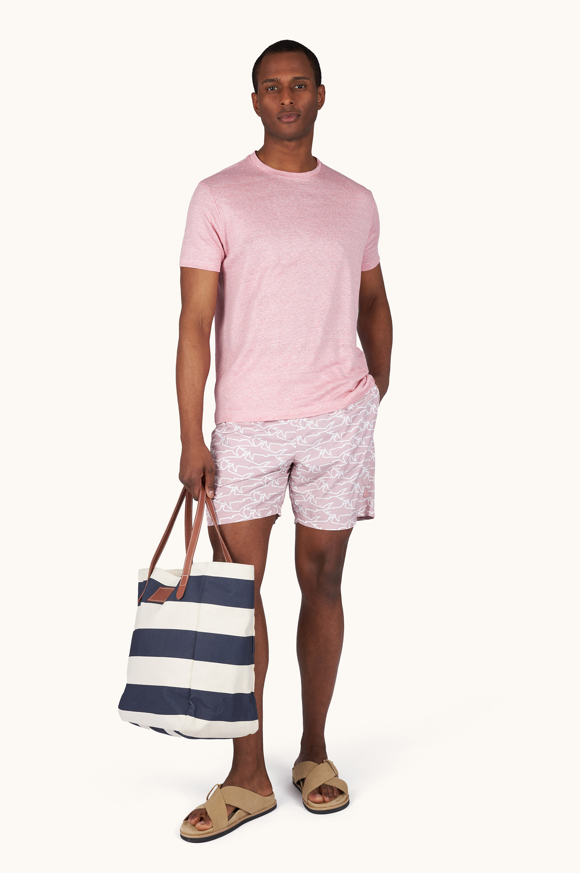 Maillot de bain Portofino avec imprim&eacute; iconique Sharks Waves image number 1