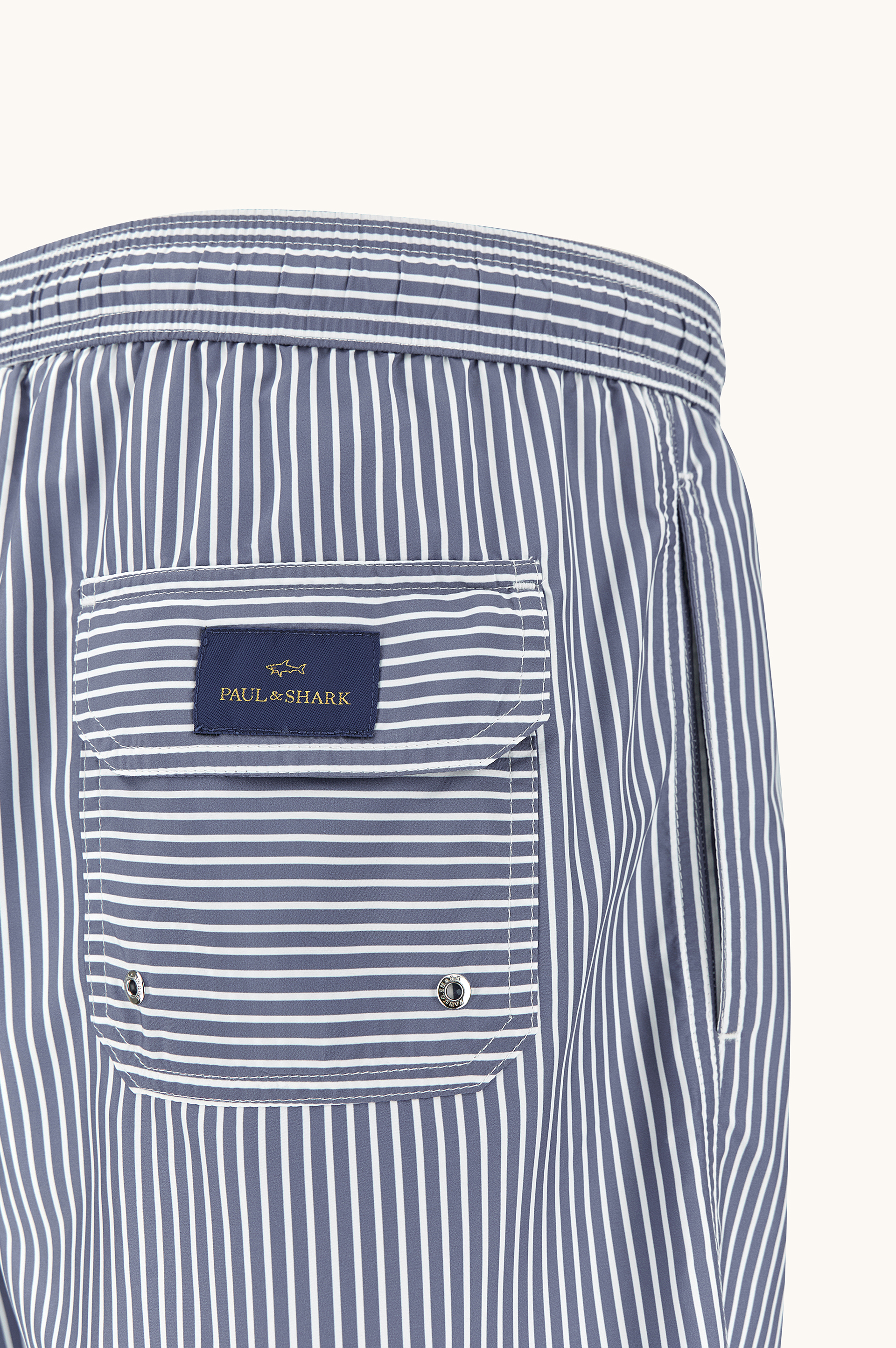 Swimwear with Oxford stripe print image number 1