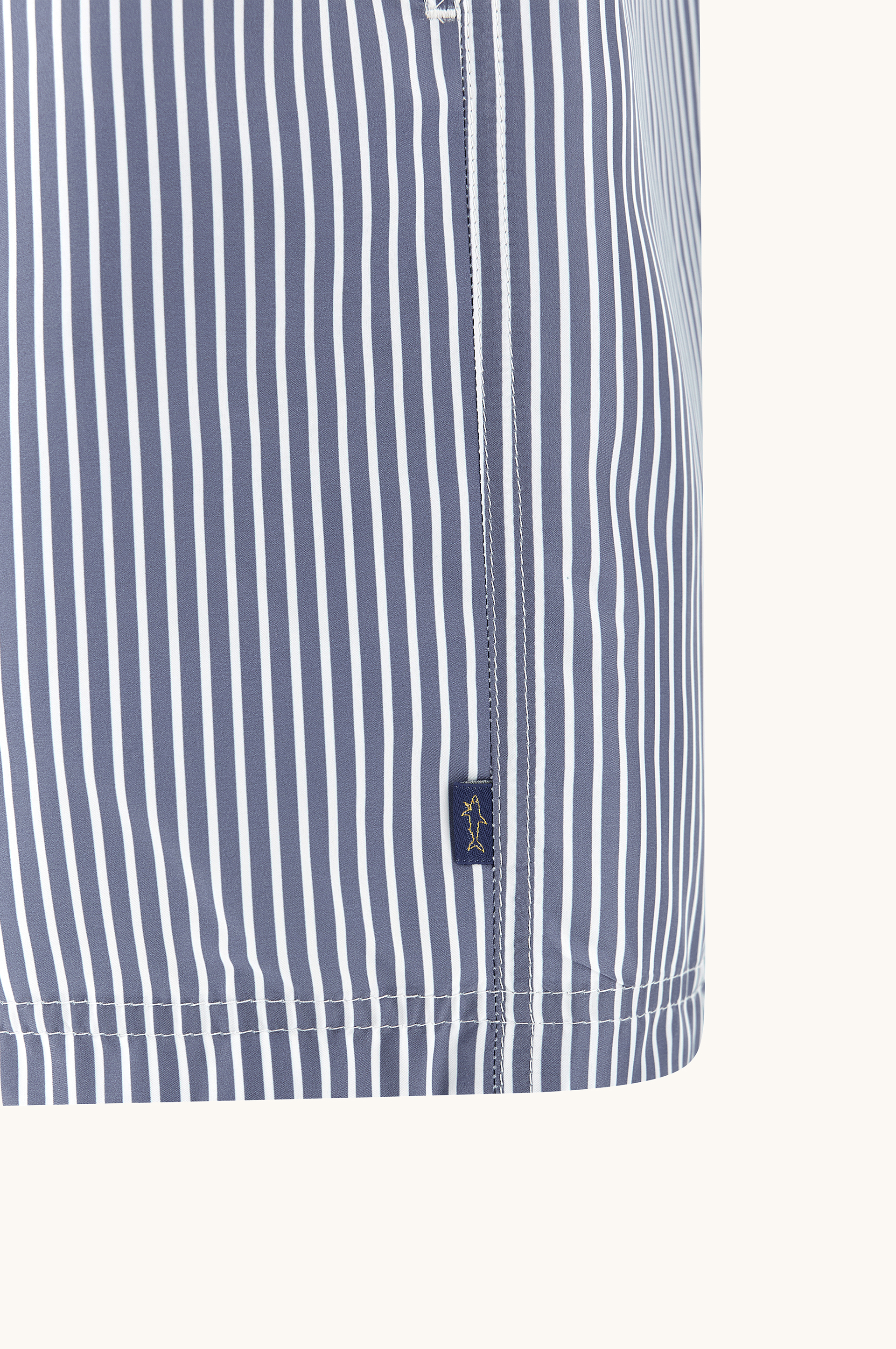 Swimwear with Oxford stripe print image number 2