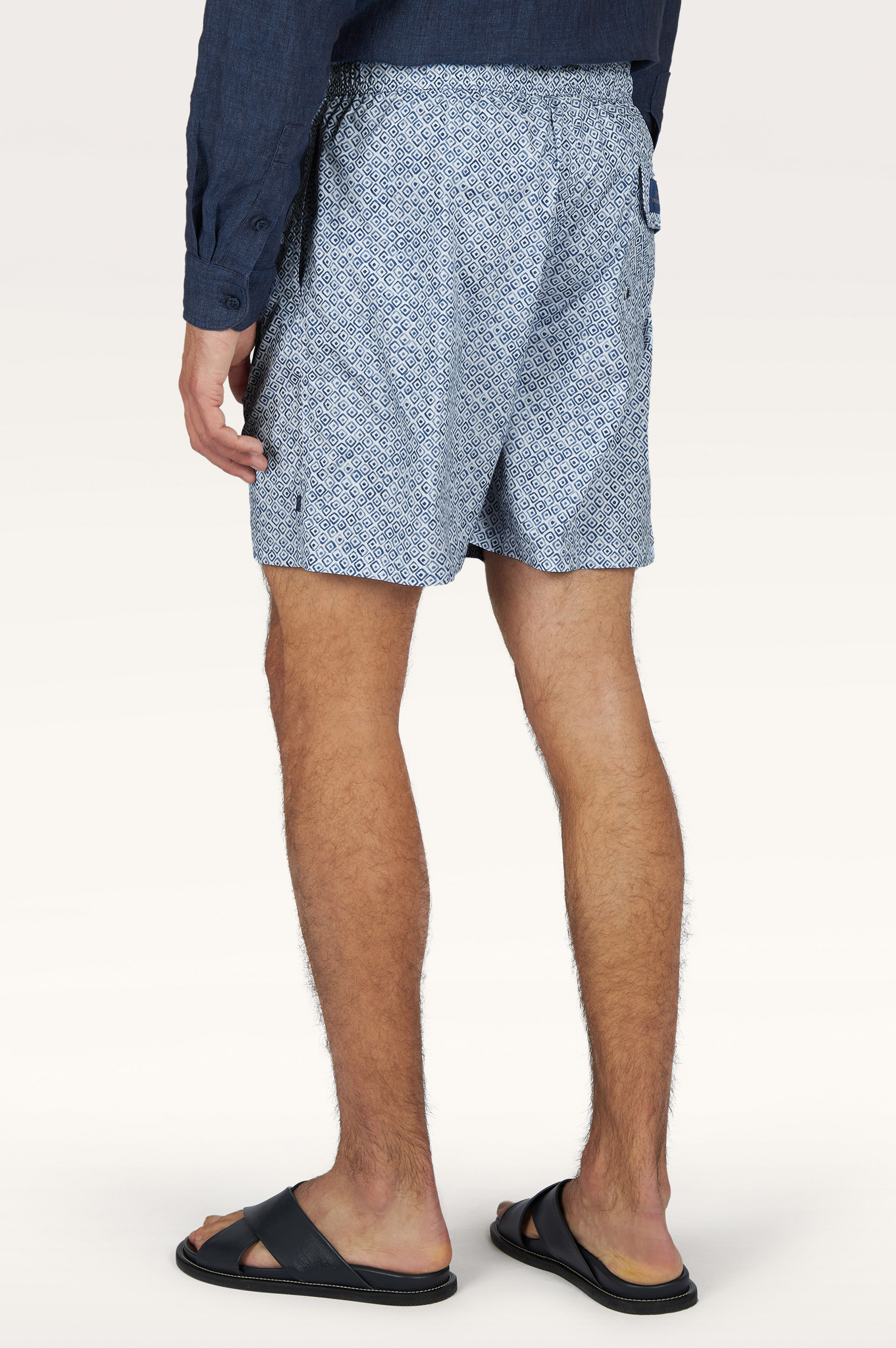 Купальник с принтом Geometric Watercolor image number 2