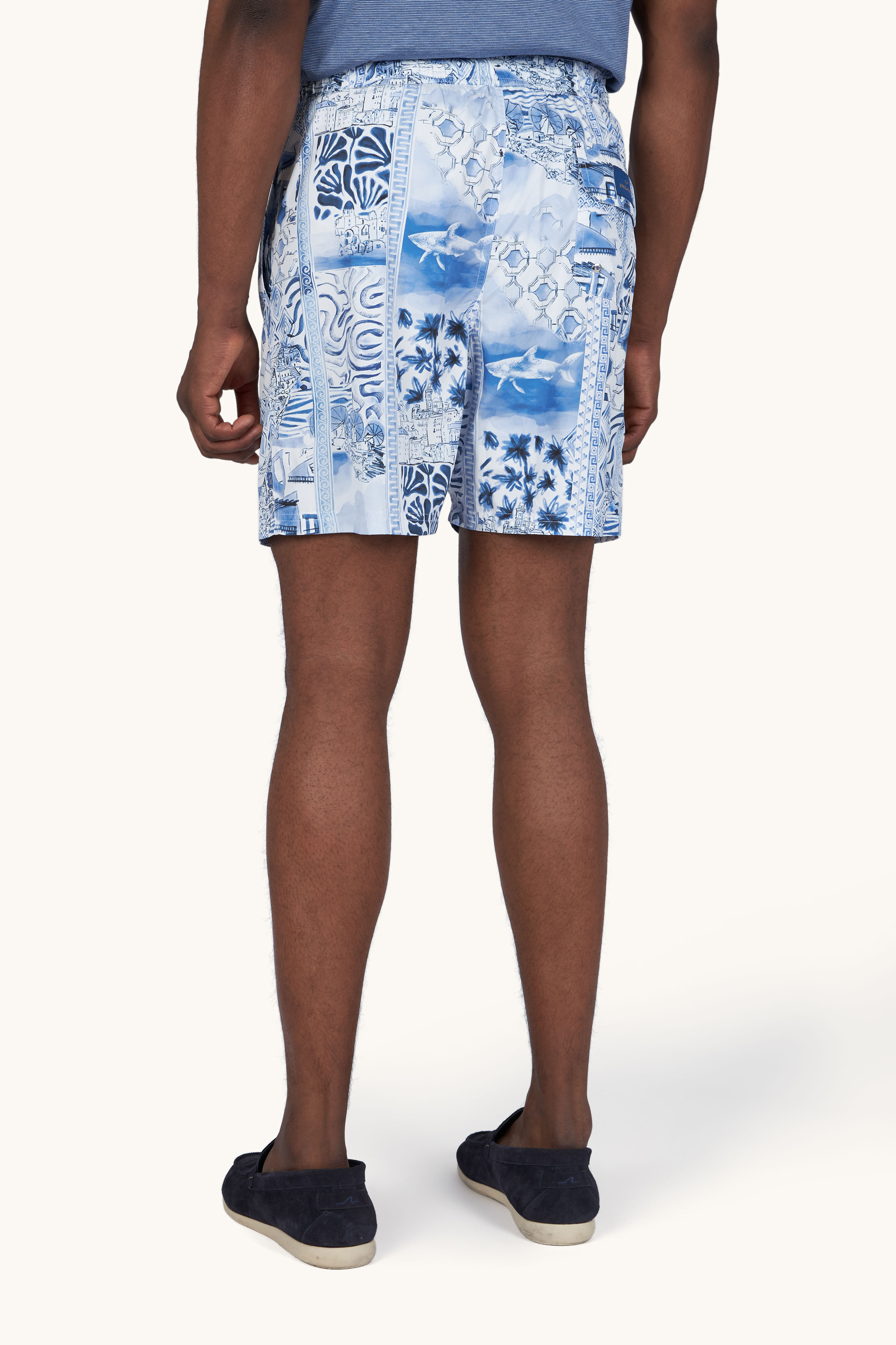 Costume da bagno Portofino con stampa Greece Voyage image number 3