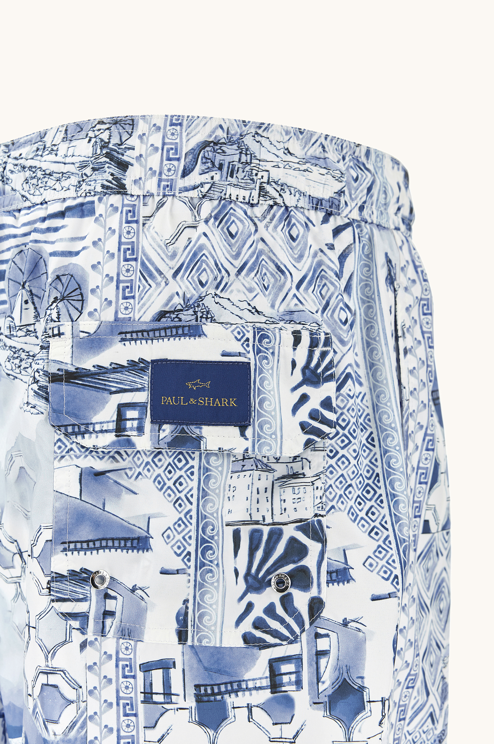 Swimwear with Greece Voyage print image number 1