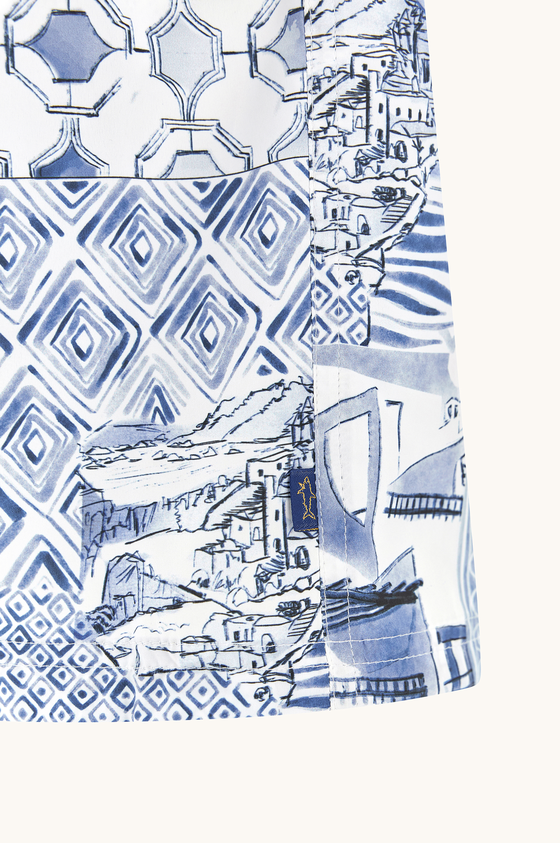 Swimwear with Greece Voyage print image number 2