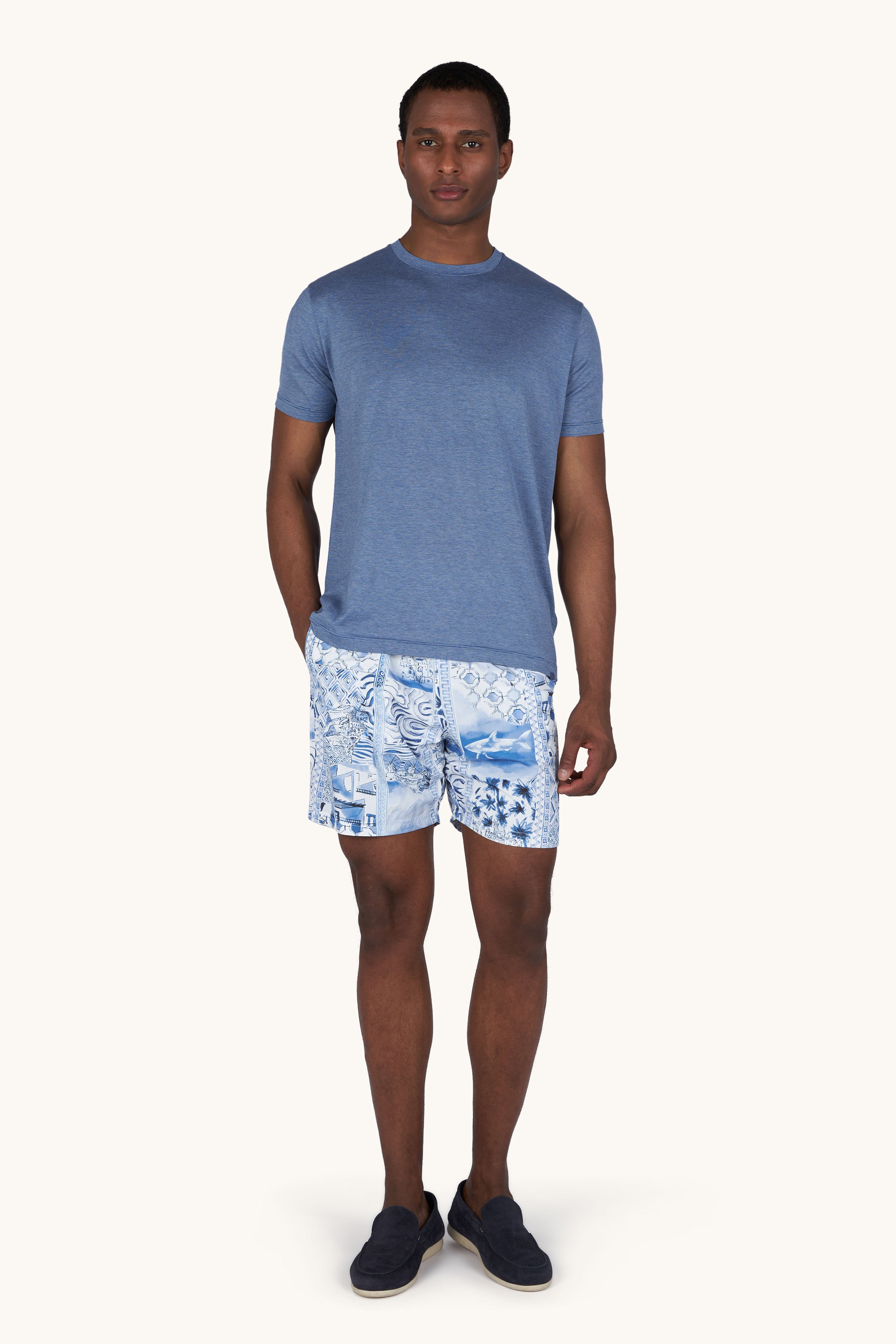 Costume da bagno Portofino con stampa Greece Voyage image number 2