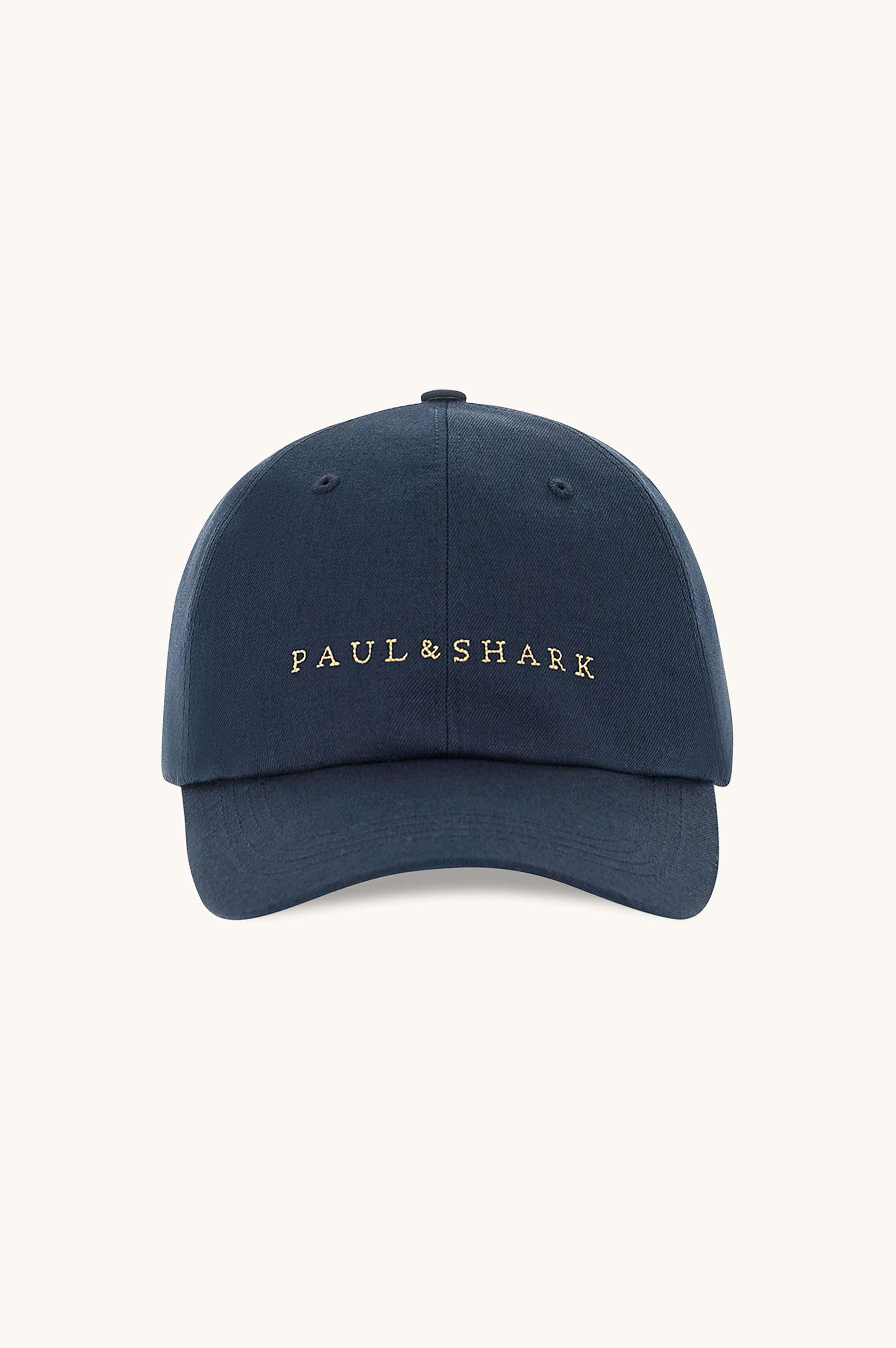 Cappello da baseball in fresco lino e cotone con ricamo logo image number 1