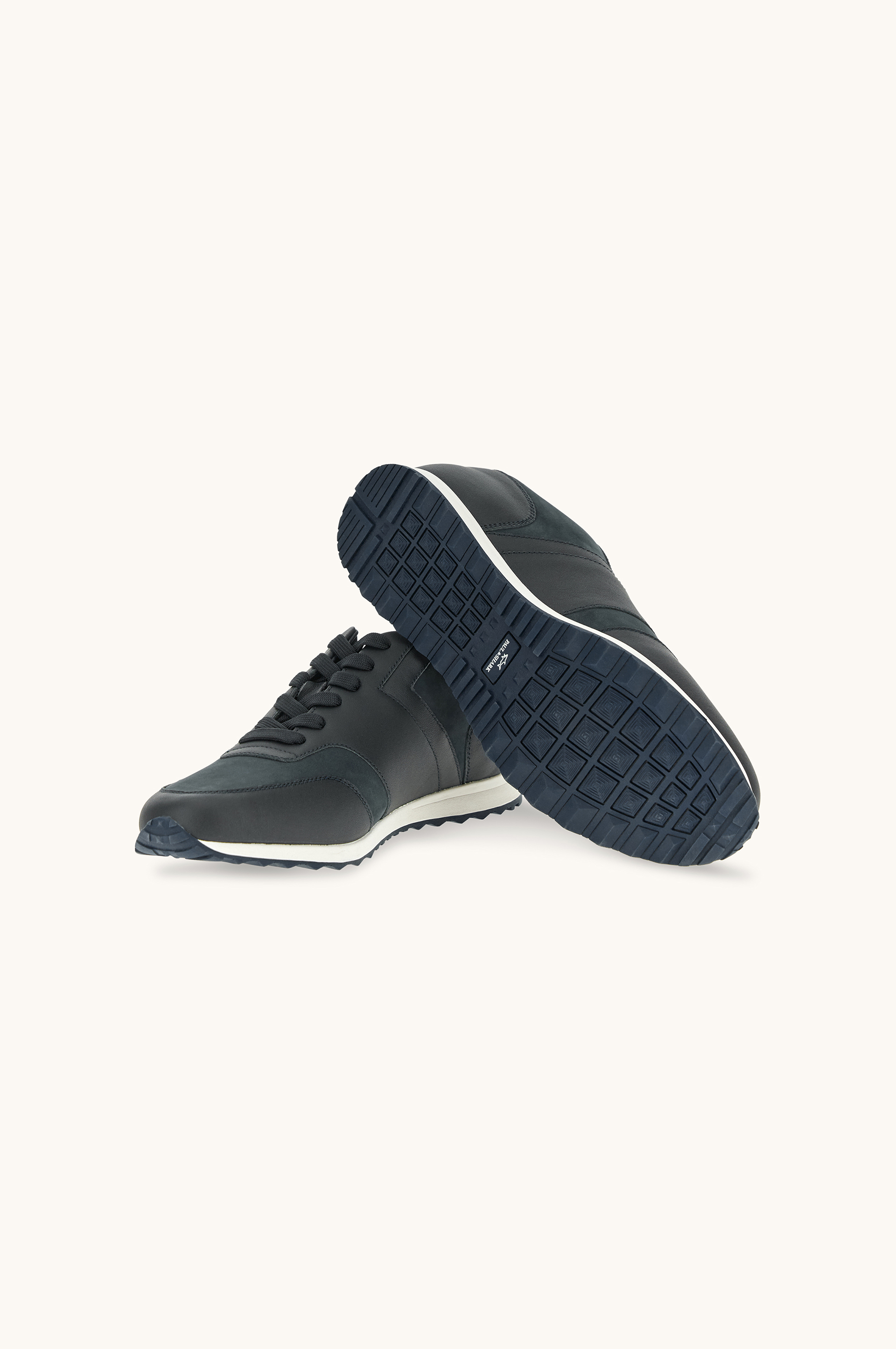 Zapatillas de cuero y gamuza image number 4