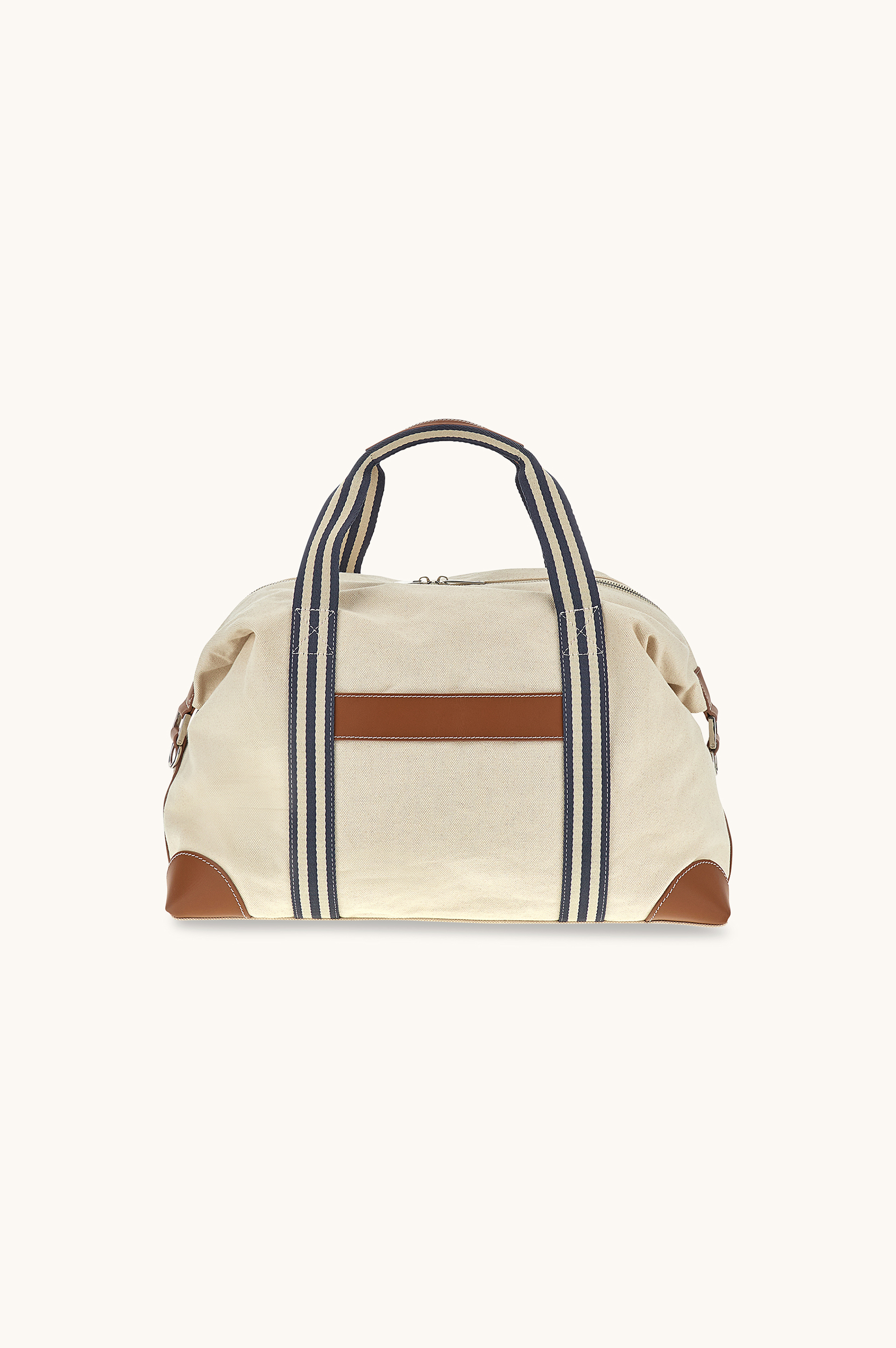 Reisetasche aus Canvas mit Lederdetails image number 1