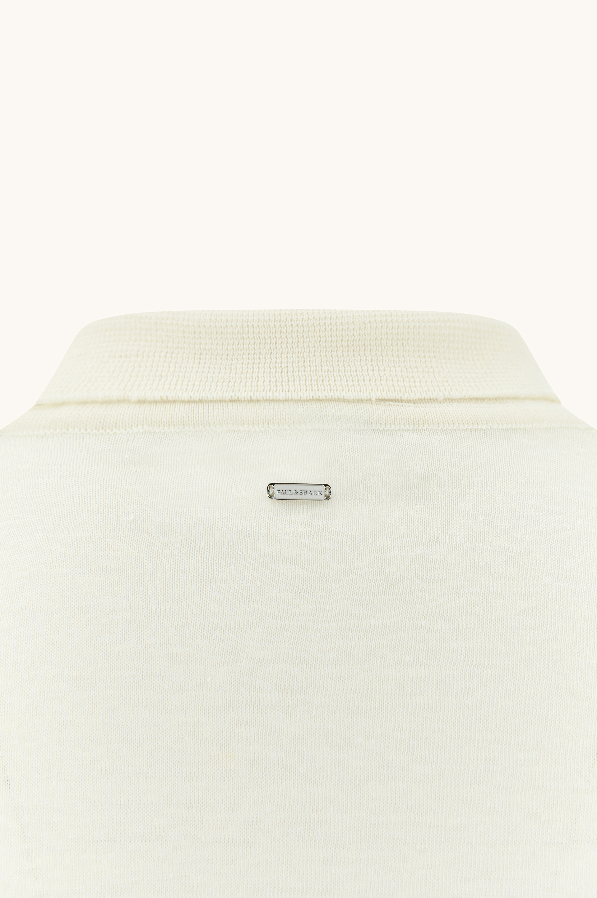 V-Neck linen polo image number 7