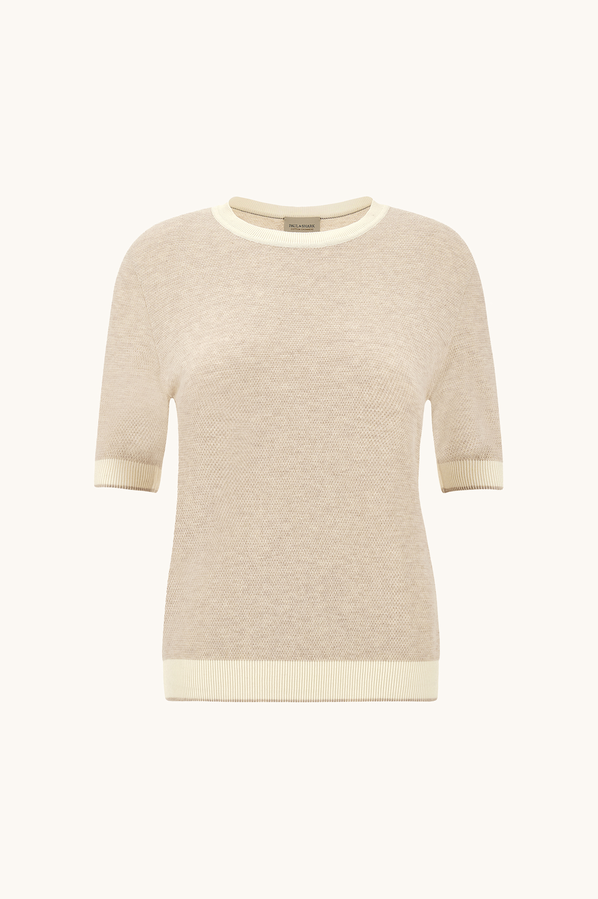 Cashmere and cotton T-Shirt image number 1