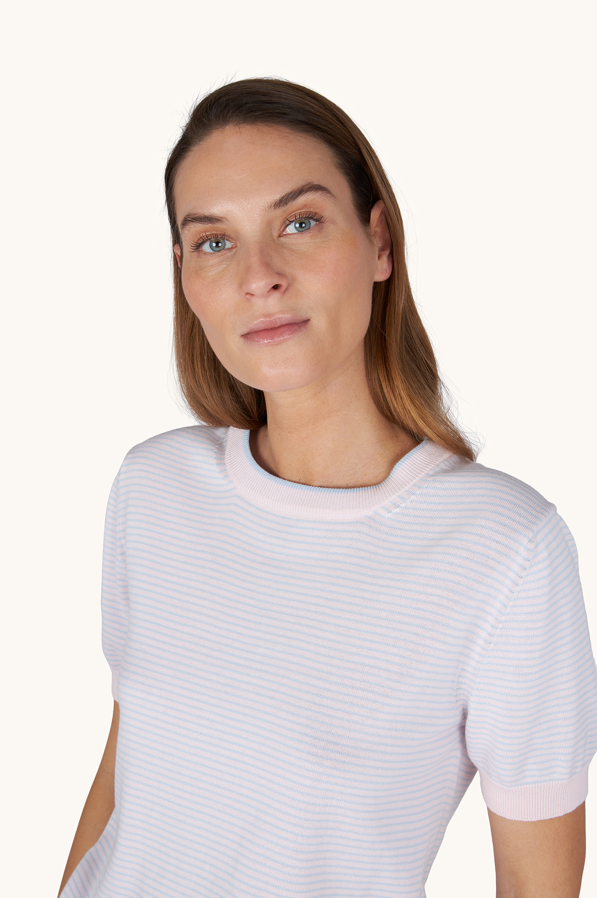 كنزة من قطن فريشكو بخطوط image number 4