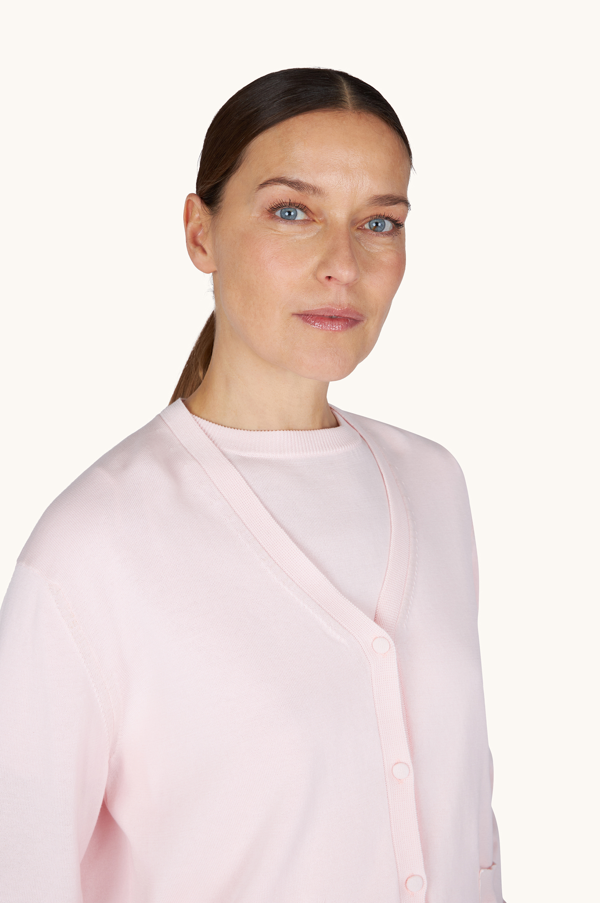 كارديغان من القطن البارد image number 4