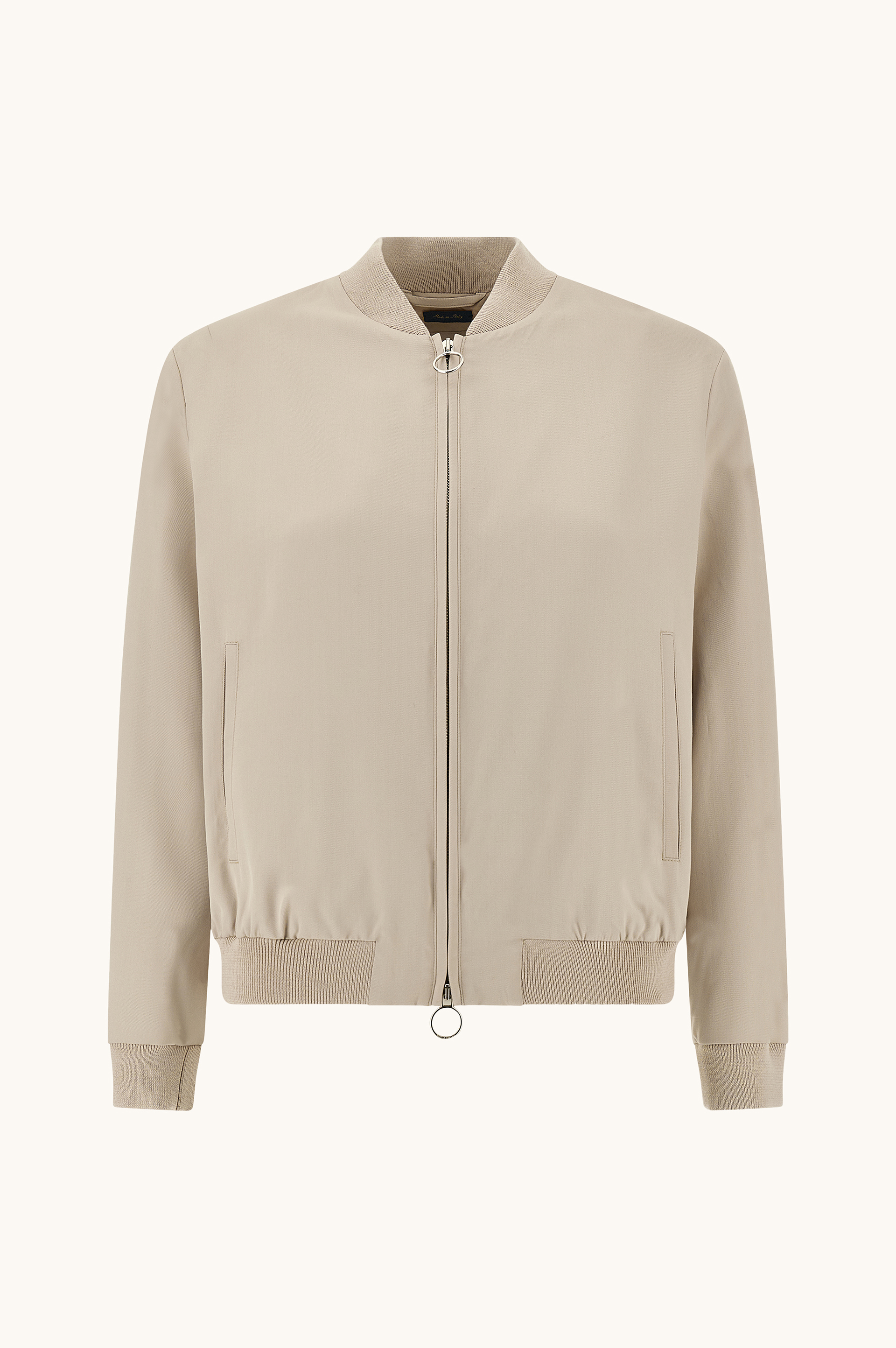 Bomberjacke aus Maulbeerseide image number 1