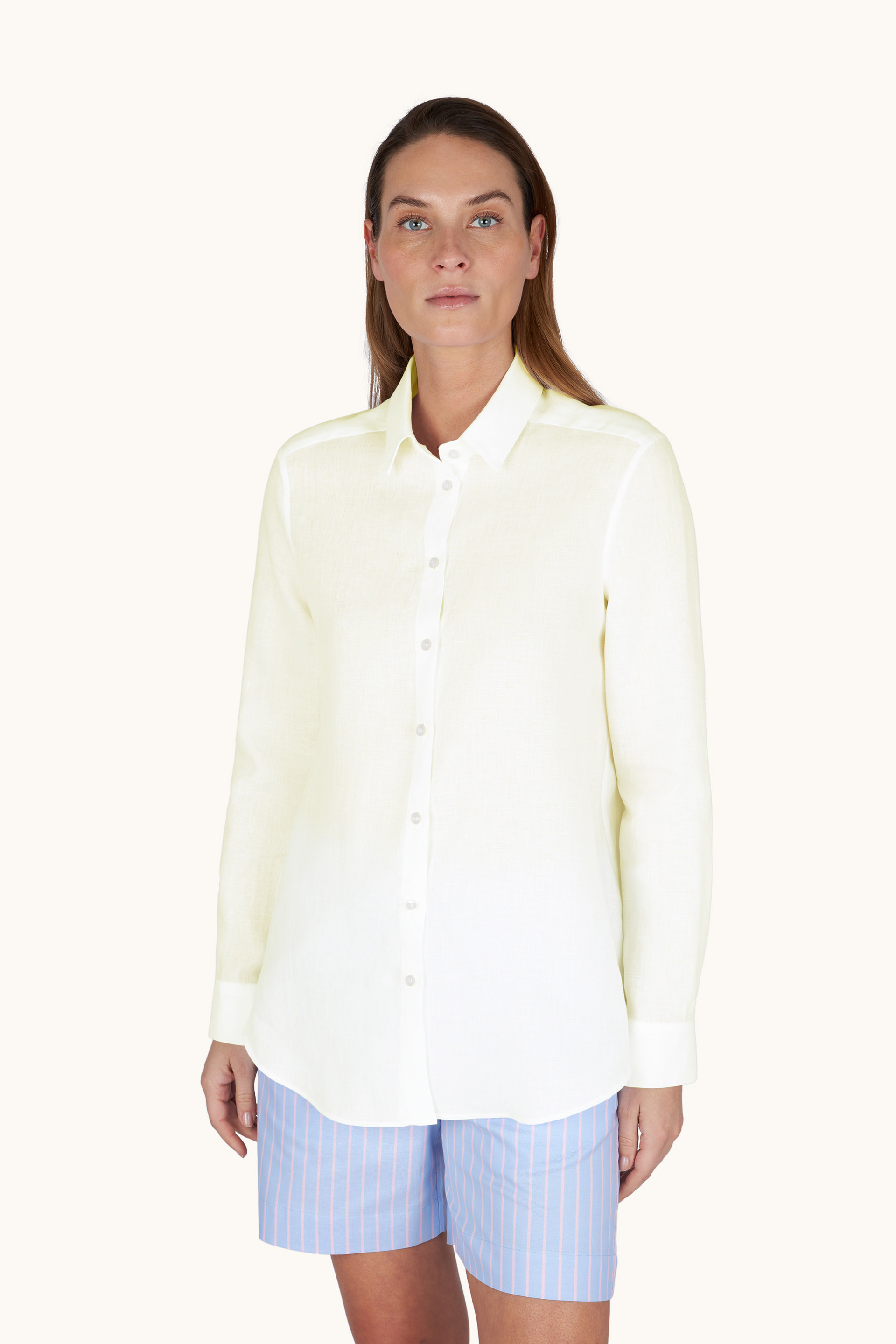Shirt in Soffio linen image number 0