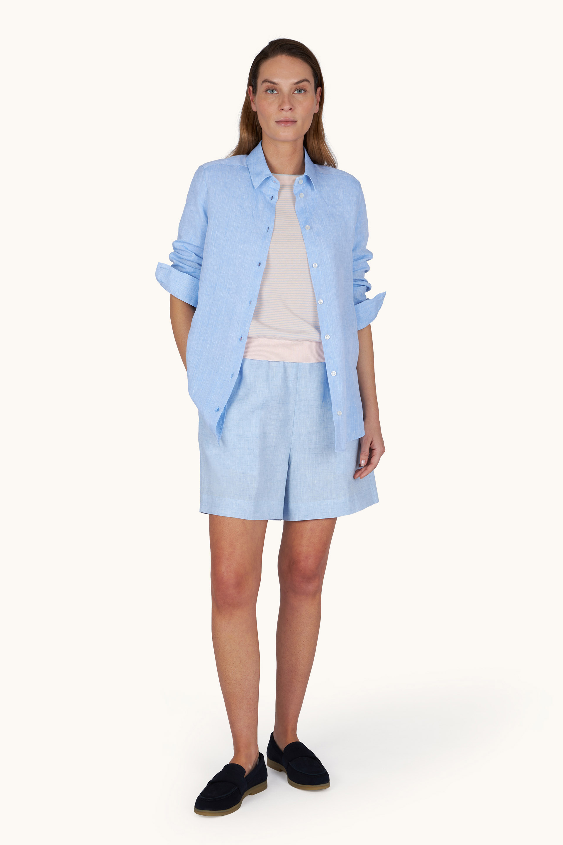 Soffio 亚麻衬衫 image number 2