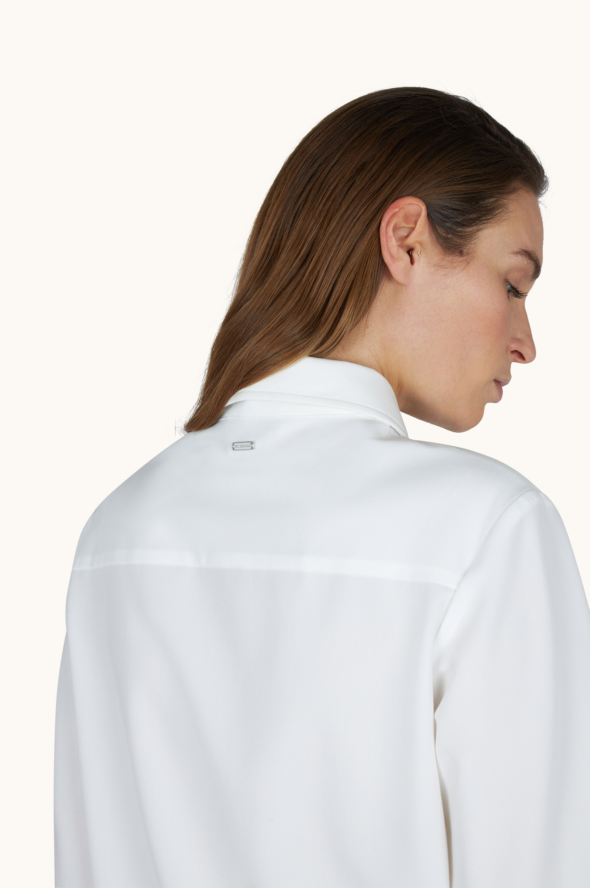 Overshirt in lightweight stretch wool image number 8