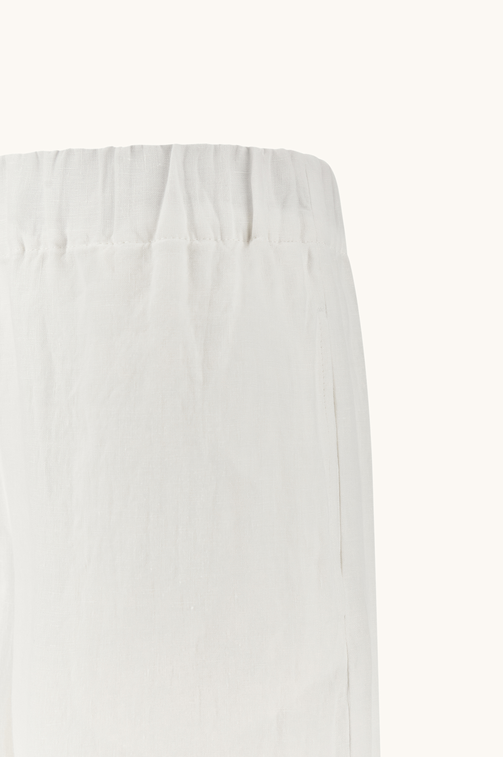 سروال بالازو من الكتان image number 5