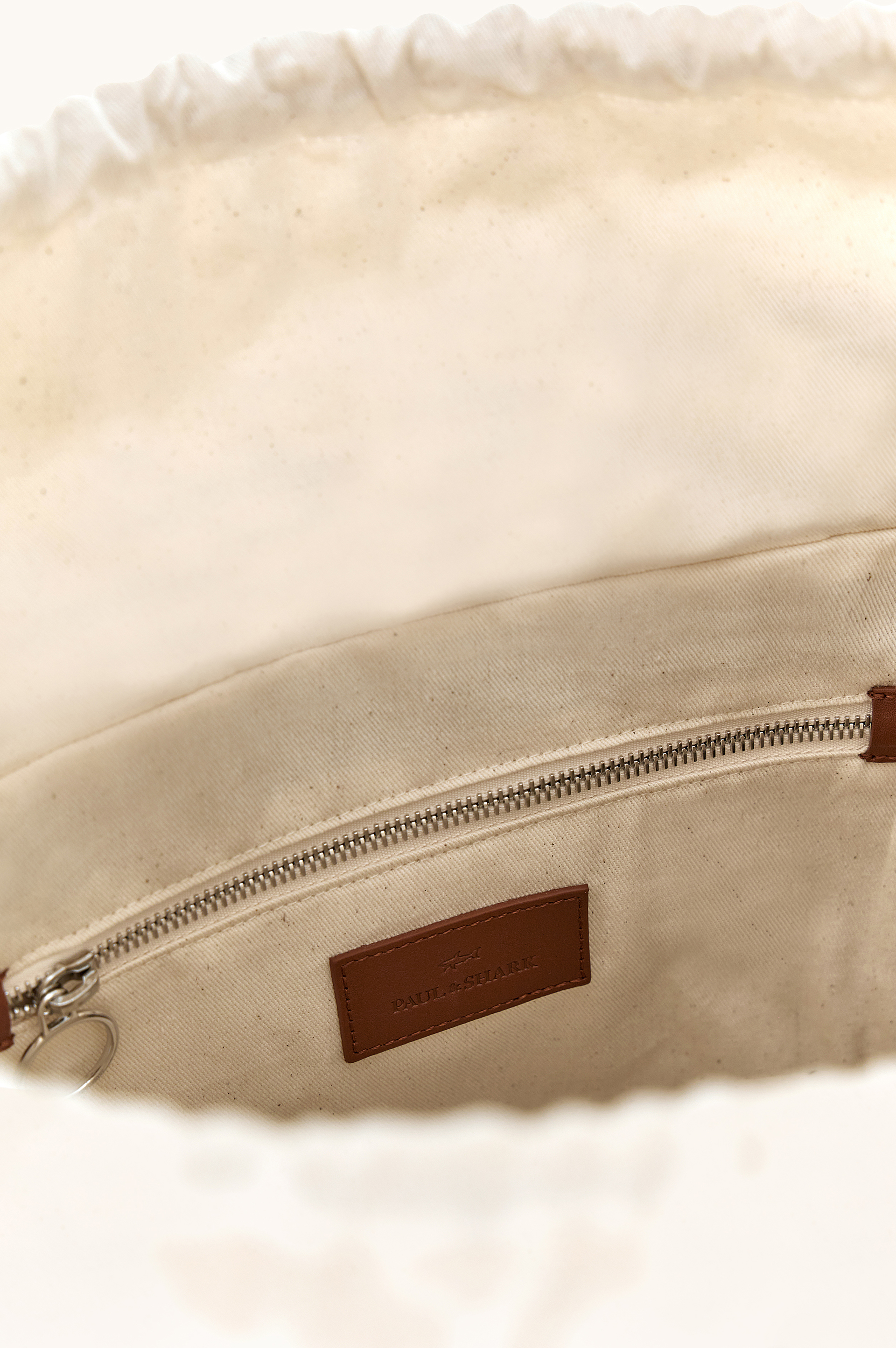 Sac en raphia et cuir image number 5