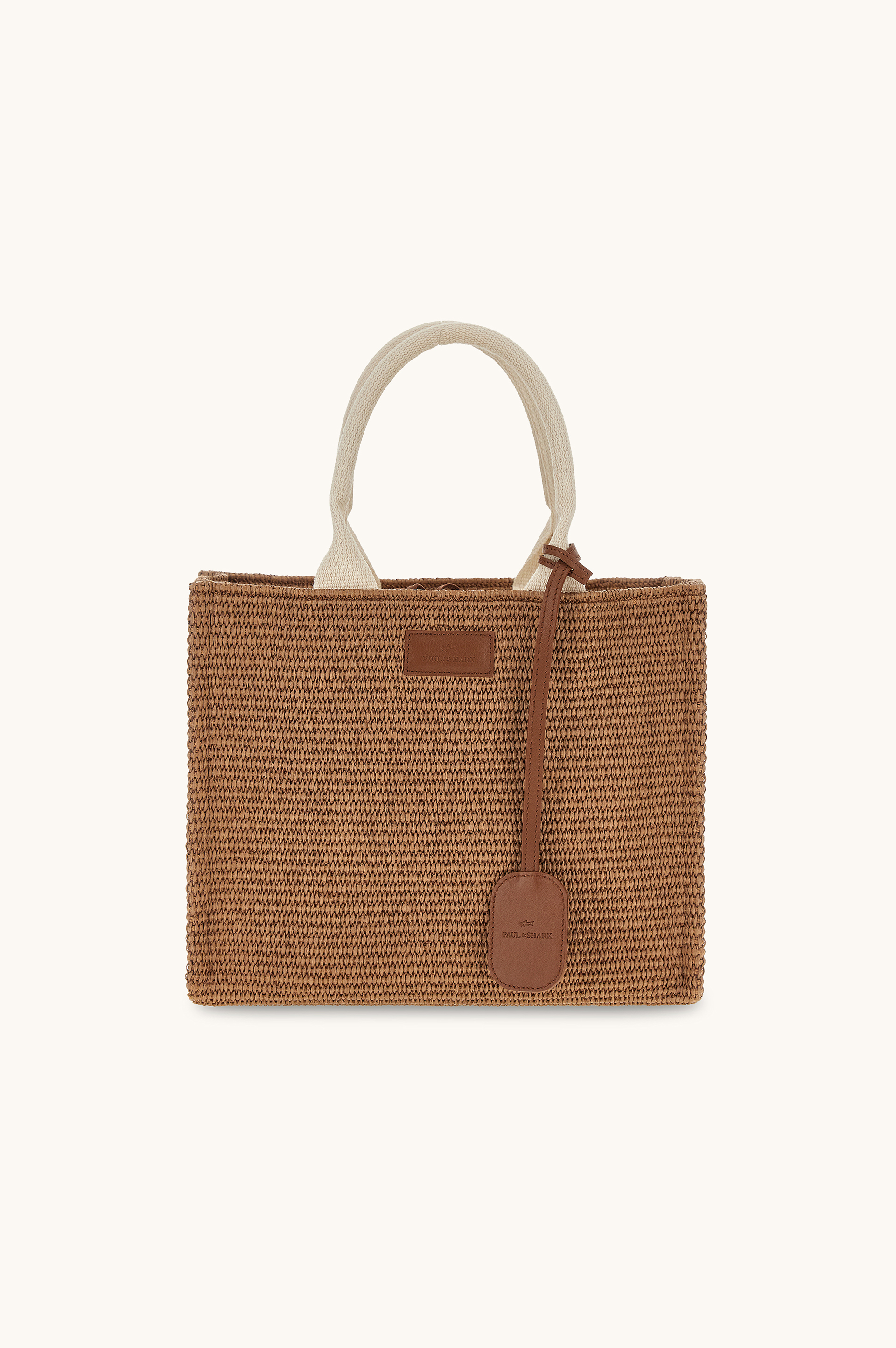 Sac en raphia et cuir image number 0