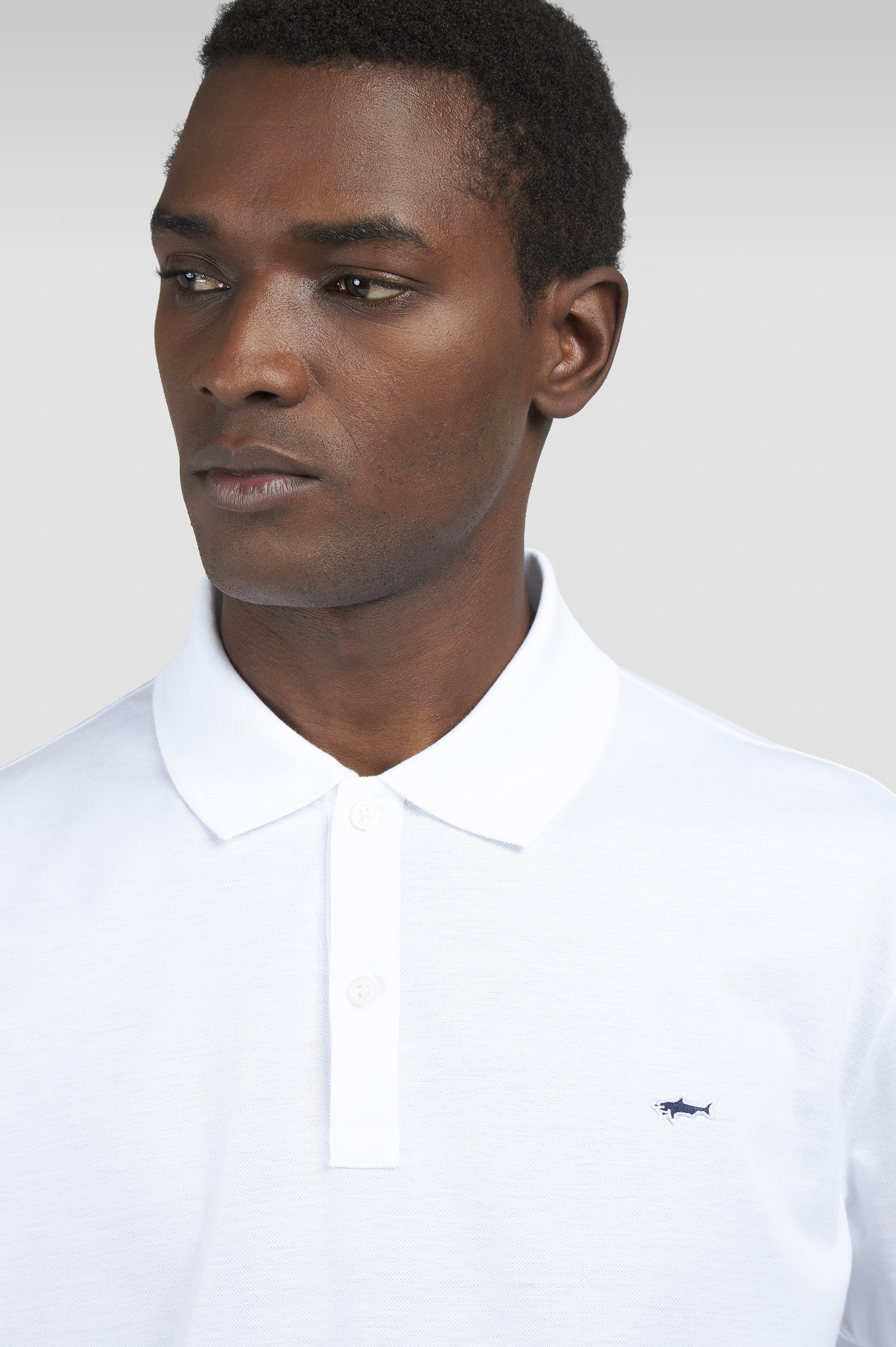 Double Piqu&eacute; cotton polo image number 4