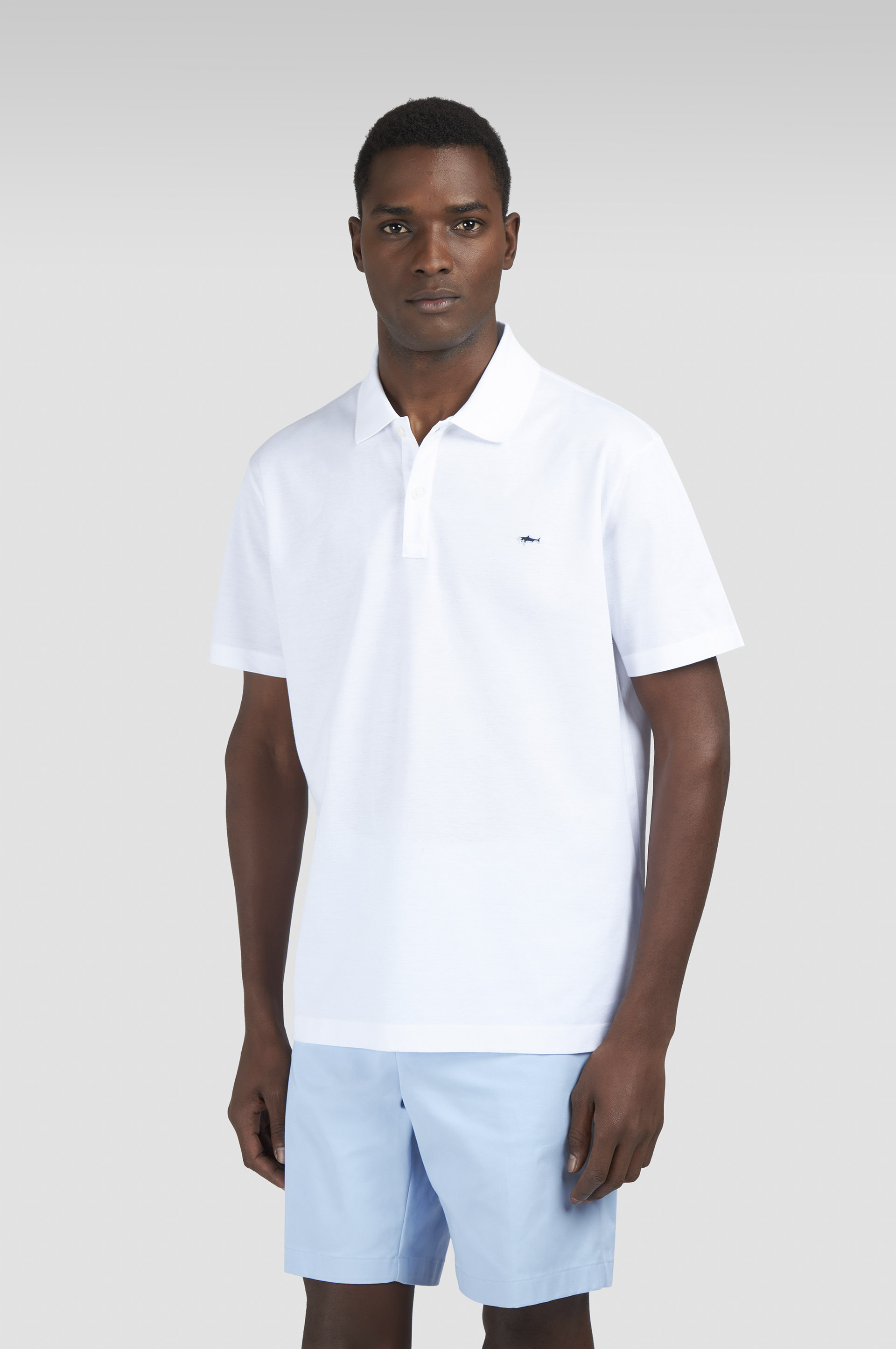 Double Piqu&eacute; cotton polo image number 0